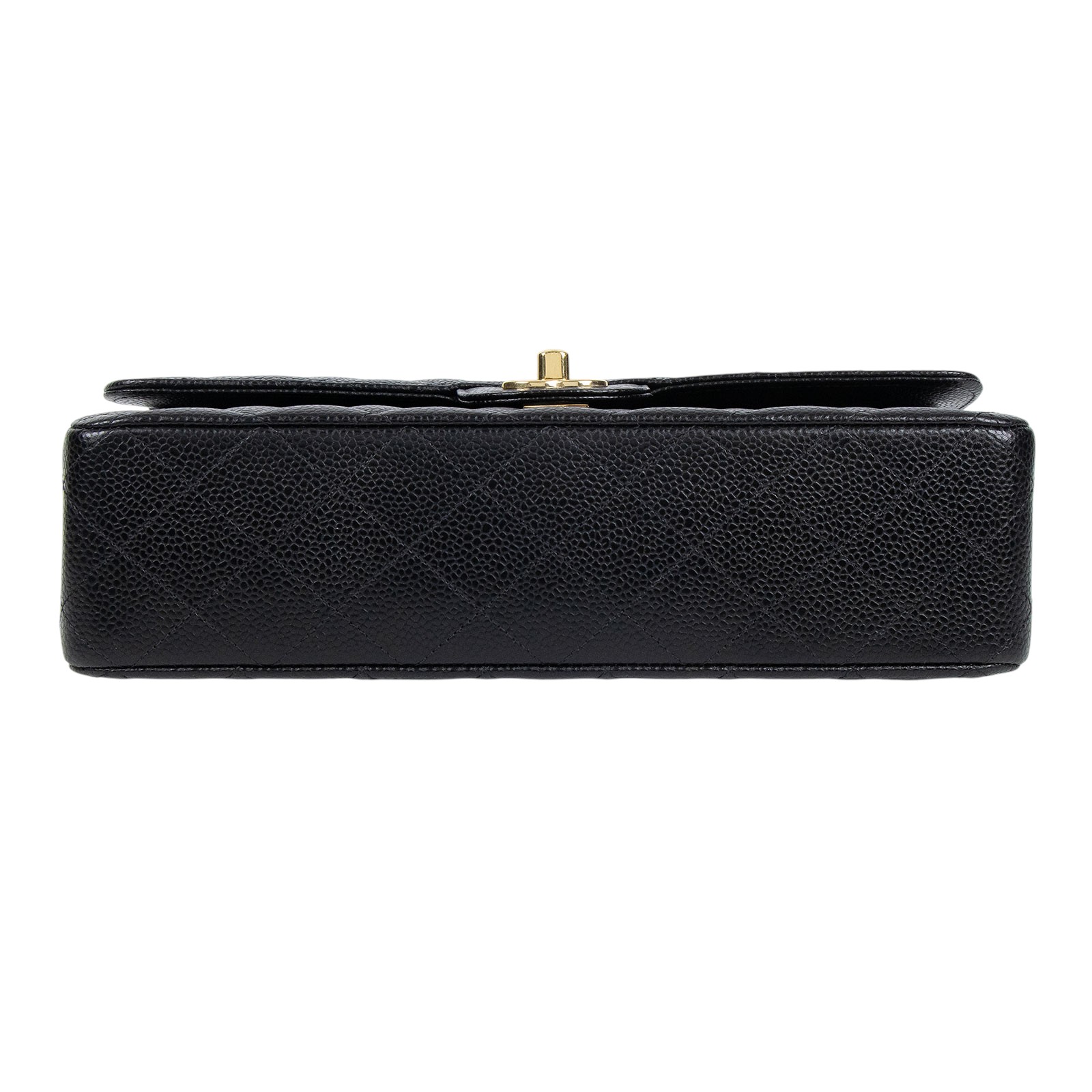 香奈兒 CHANEL CF 經典 11.12 口蓋包 A01112 晶片款 黑金荔枝COCO25 原廠盒子/防塵袋/保書