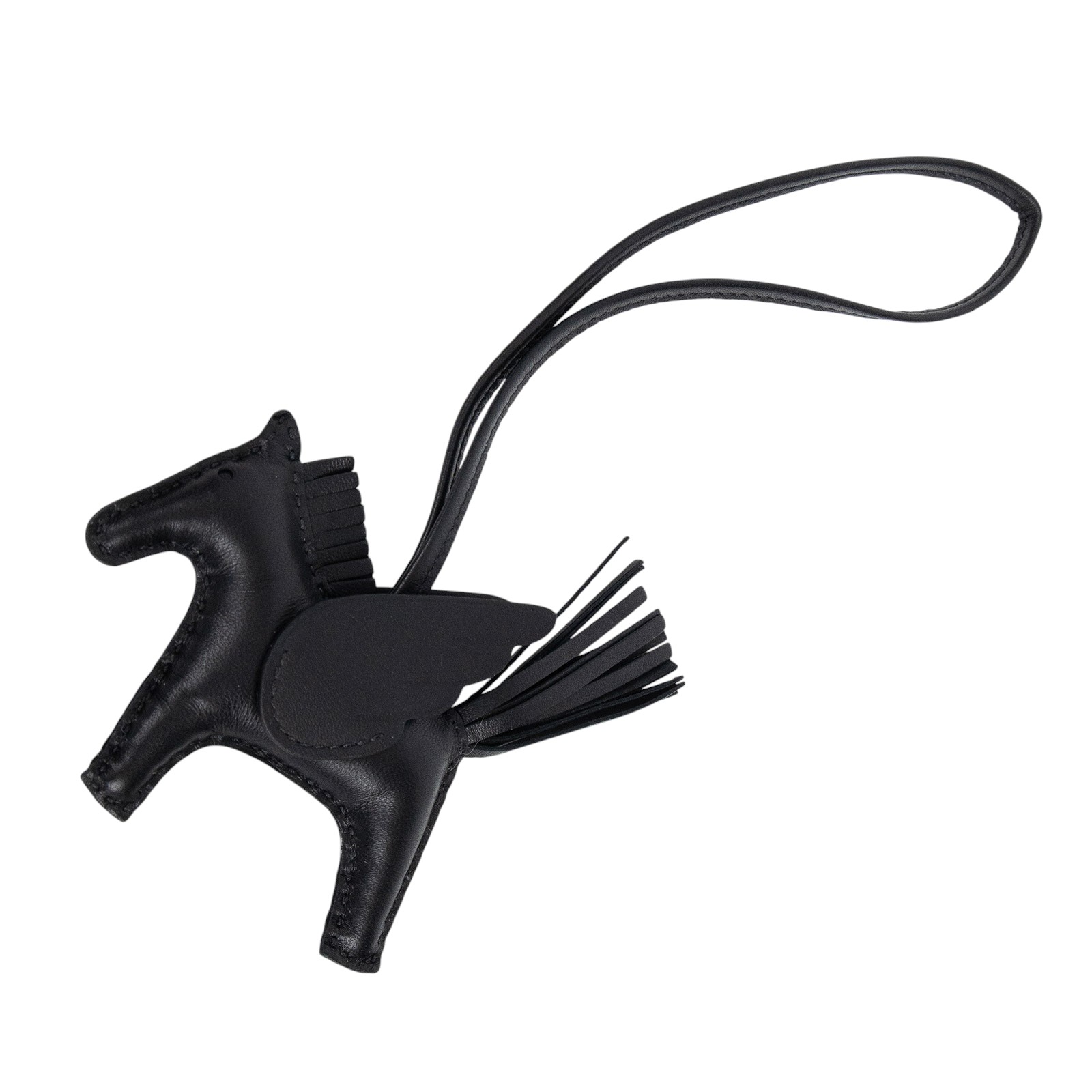 愛馬仕 Hermes Rodeo PM 飛馬 吊飾 黑色 H083010CAAO K刻 SO BLACK飛馬 PM 原廠盒子