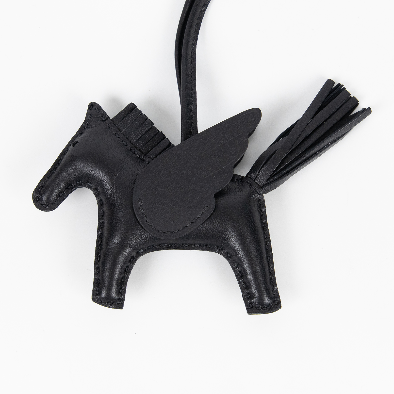 愛馬仕 Hermes Rodeo PM 飛馬 吊飾 黑色 H083010CAAO K刻 SO BLACK飛馬 PM 原廠盒子