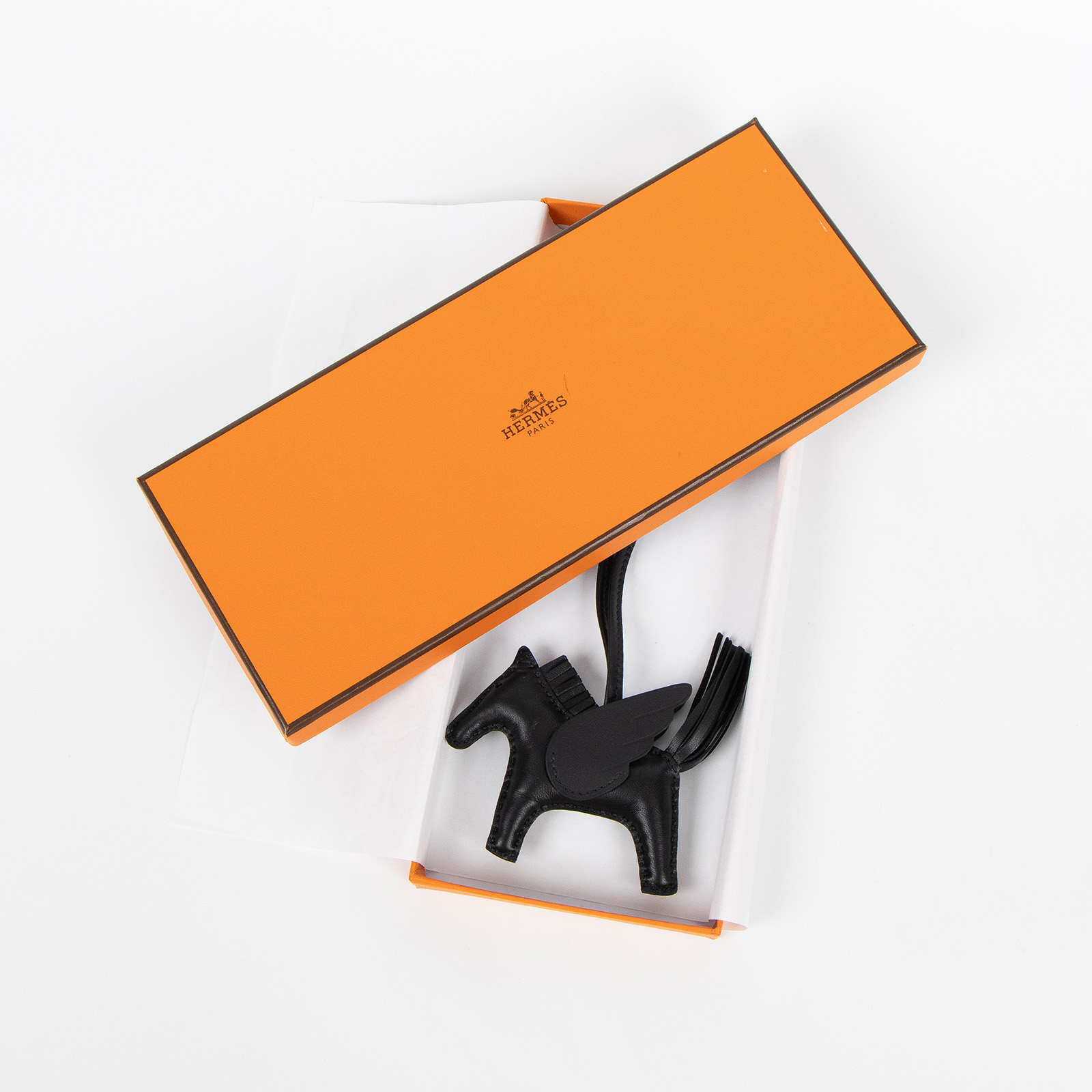 愛馬仕 Hermes Rodeo PM 飛馬 吊飾 黑色 H083010CAAO K刻 SO BLACK飛馬 PM 原廠盒子