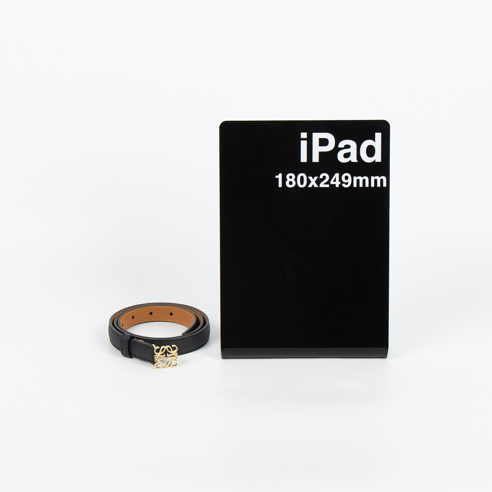 羅意威 LOEWE Anagram 腰帶  黑皮帶 無附屬品