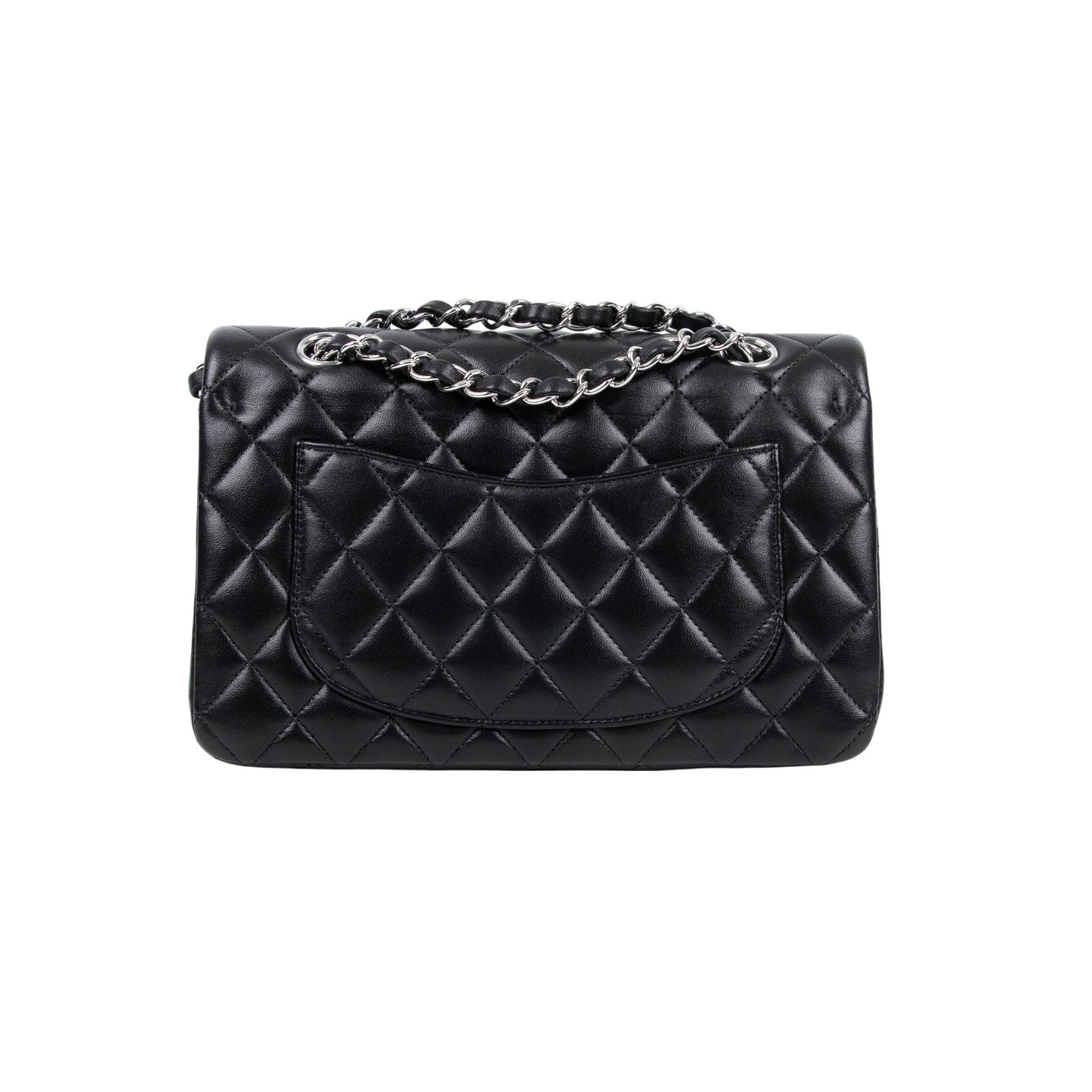 香奈兒 CHANEL CF 經典 小型 口蓋包 A01113 Y01480 黑色羊皮COCO23 原廠盒子/防塵袋/購買證明影本