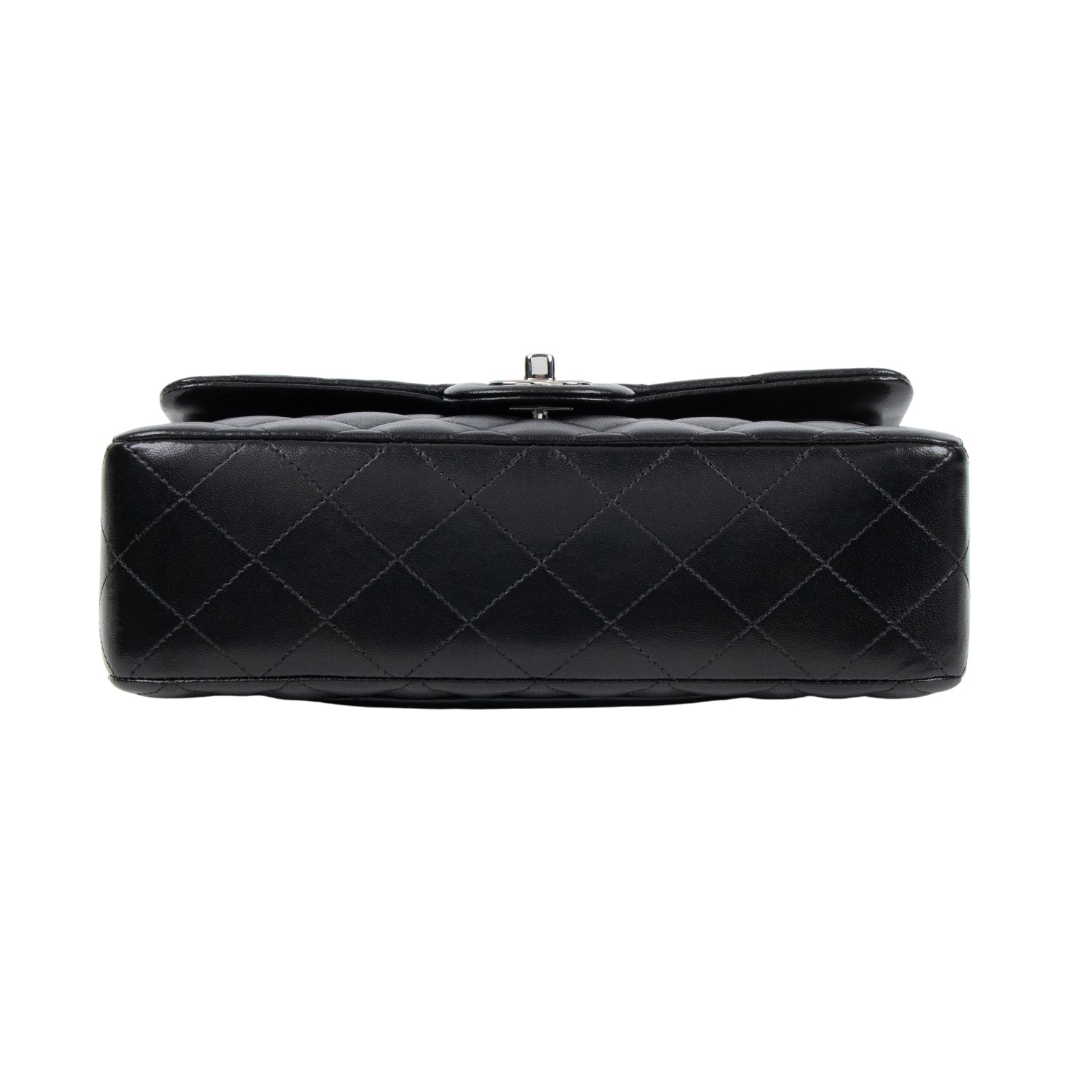 香奈兒 CHANEL CF 經典 小型 口蓋包 A01113 Y01480 黑色羊皮COCO23 原廠盒子/防塵袋/購買證明影本