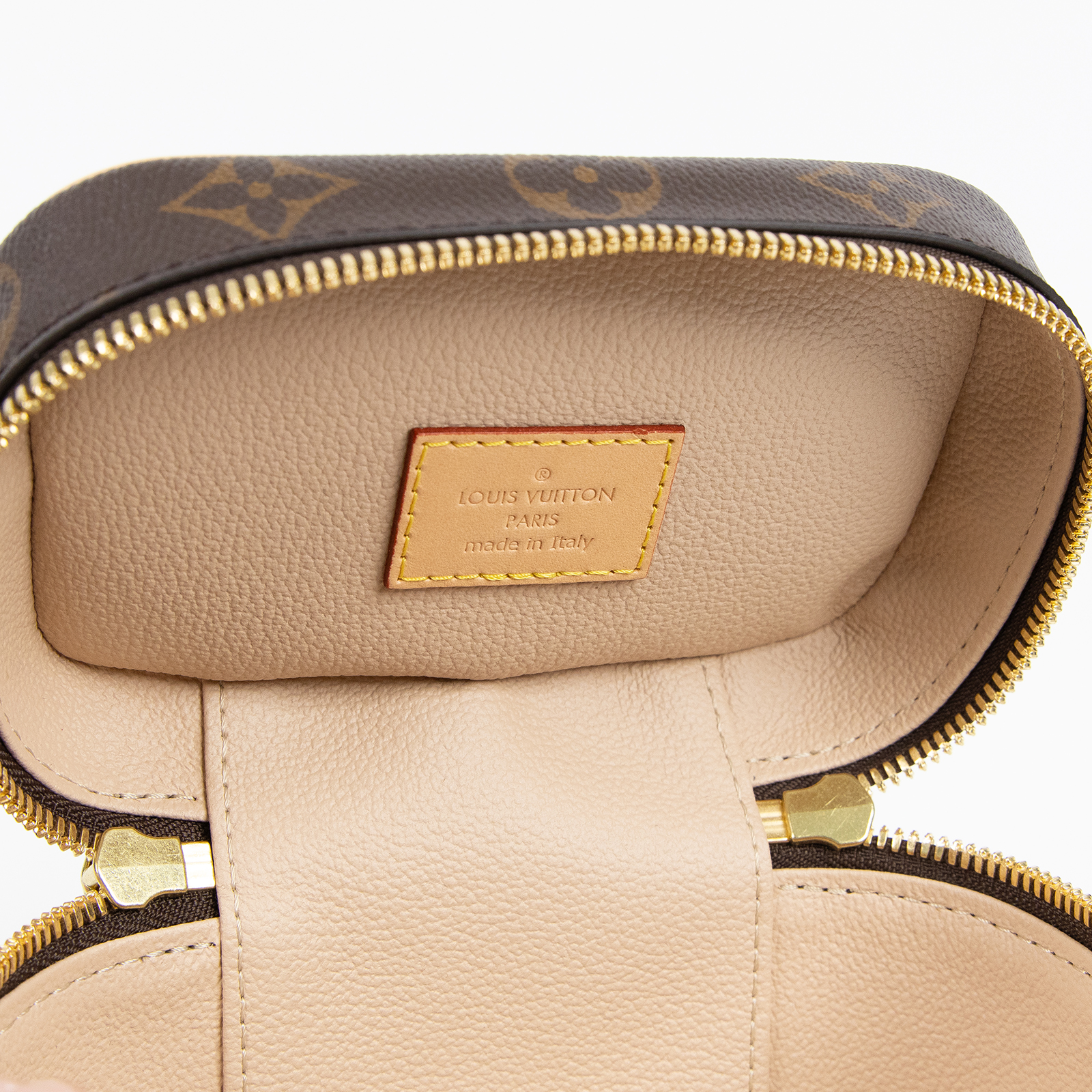 路易威登 LOUIS VUITTON Nice Nano 經典帆布 梳洗袋 化妝箱 M44936 原花Nice Nano化妝包 原廠盒子/防塵袋