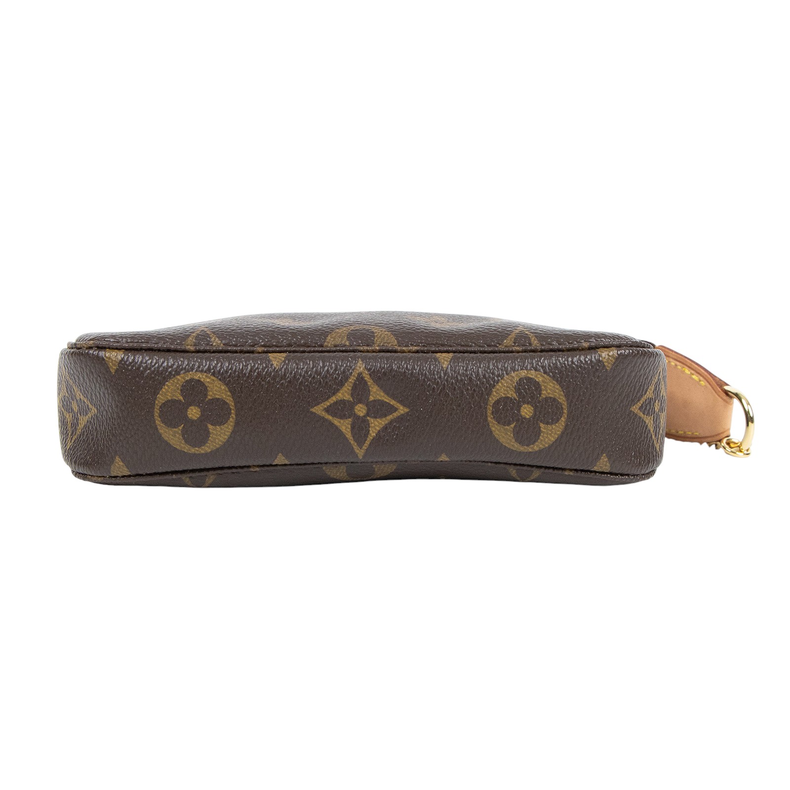路易威登 LOUIS VUITTON Monogram塗層帆布 鏈帶 迷你小皮包 M58009 原花POUCH 防塵袋