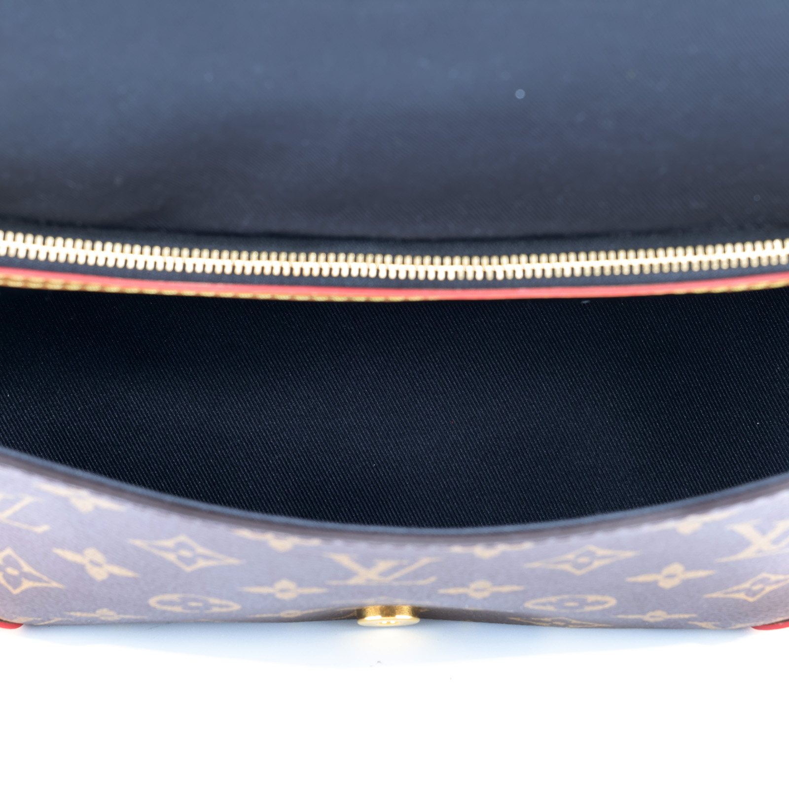 路易威登 LOUIS VUITTON Diane 腋下包法棍 單肩背包 經典帆布 M45985 晶片款 原花DIANE 防塵袋/購買證明