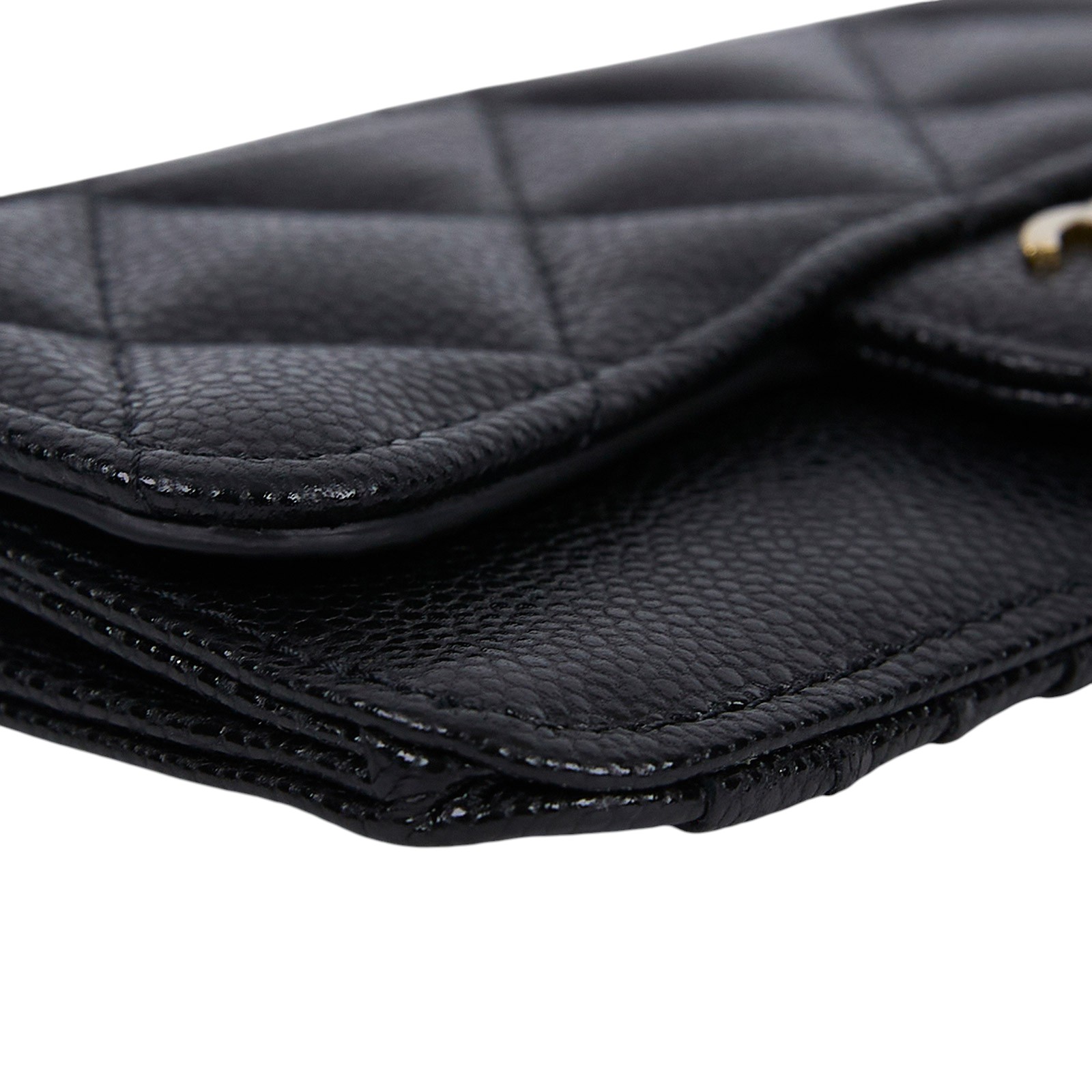 香奈兒 CHANEL CC 拉鏈 卡包 AP2570 B10583 晶片款 黑金荔枝零錢卡包 防塵袋/原廠盒子/購買證明