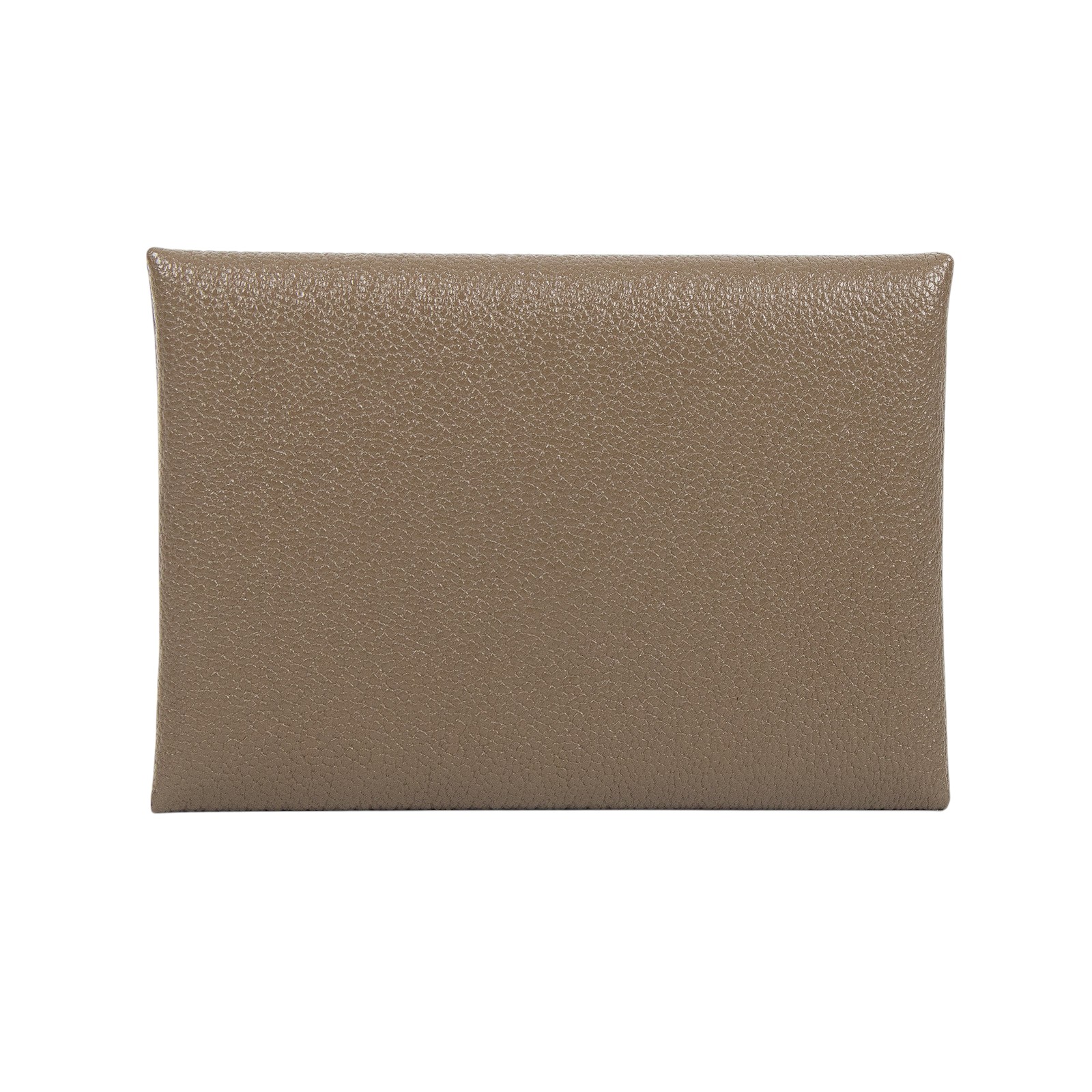 愛馬仕 Hermes Calvi Duo 卡包 CALD U刻 大象灰CALVI DUO 原廠盒子