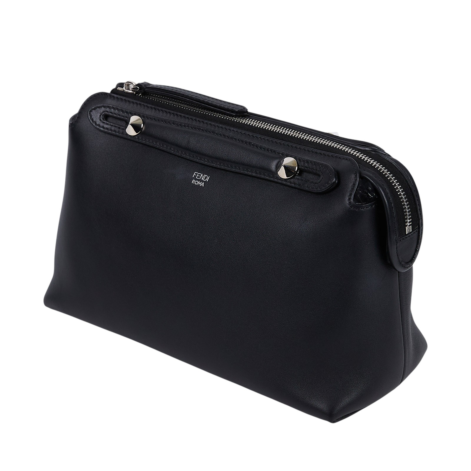 芬迪 FENDI by The Way 迷你 皮革 波士頓包 8BL1241D5 黑BY THE WAY 防塵袋