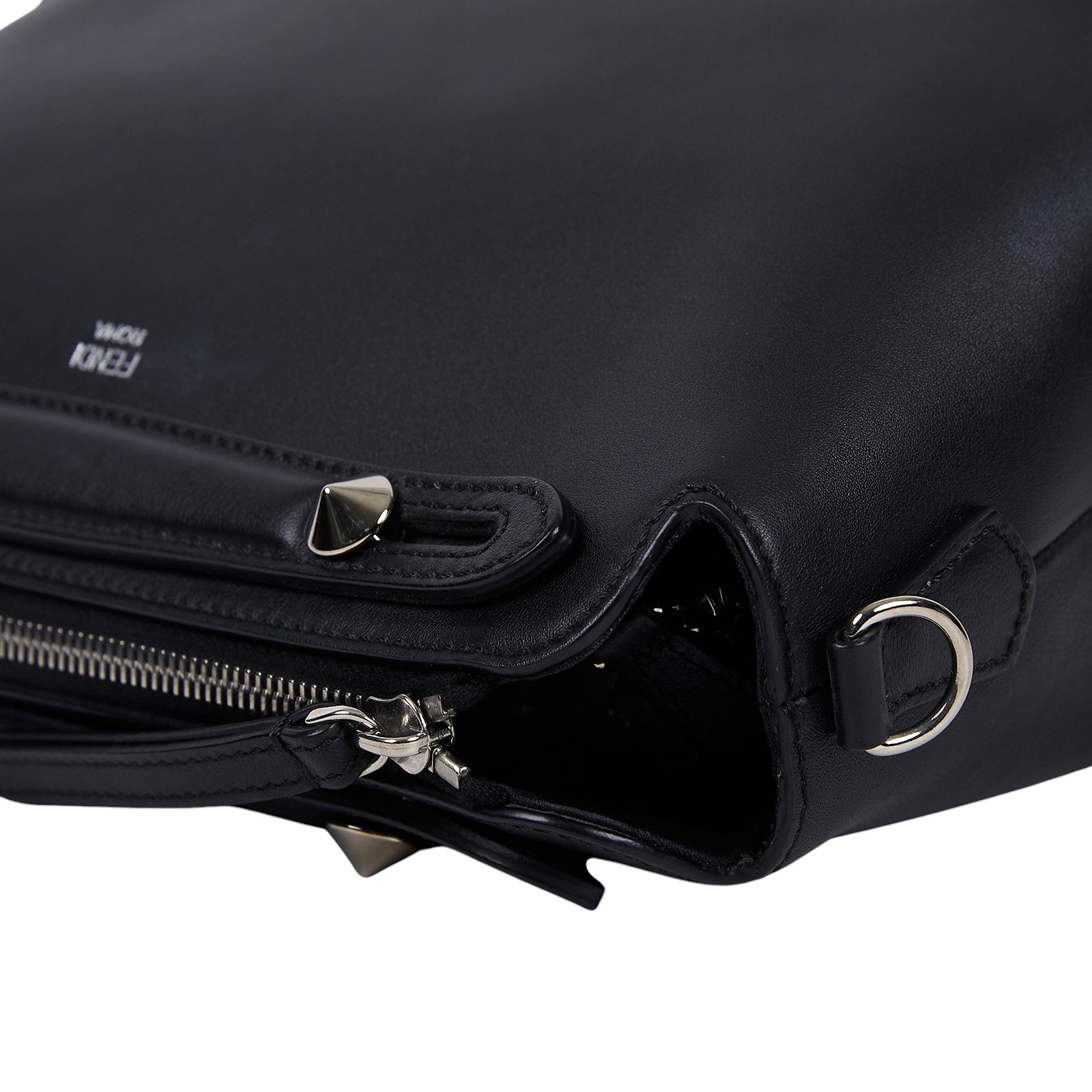 芬迪 FENDI by The Way 迷你 皮革 波士頓包 8BL1241D5 黑BY THE WAY 防塵袋