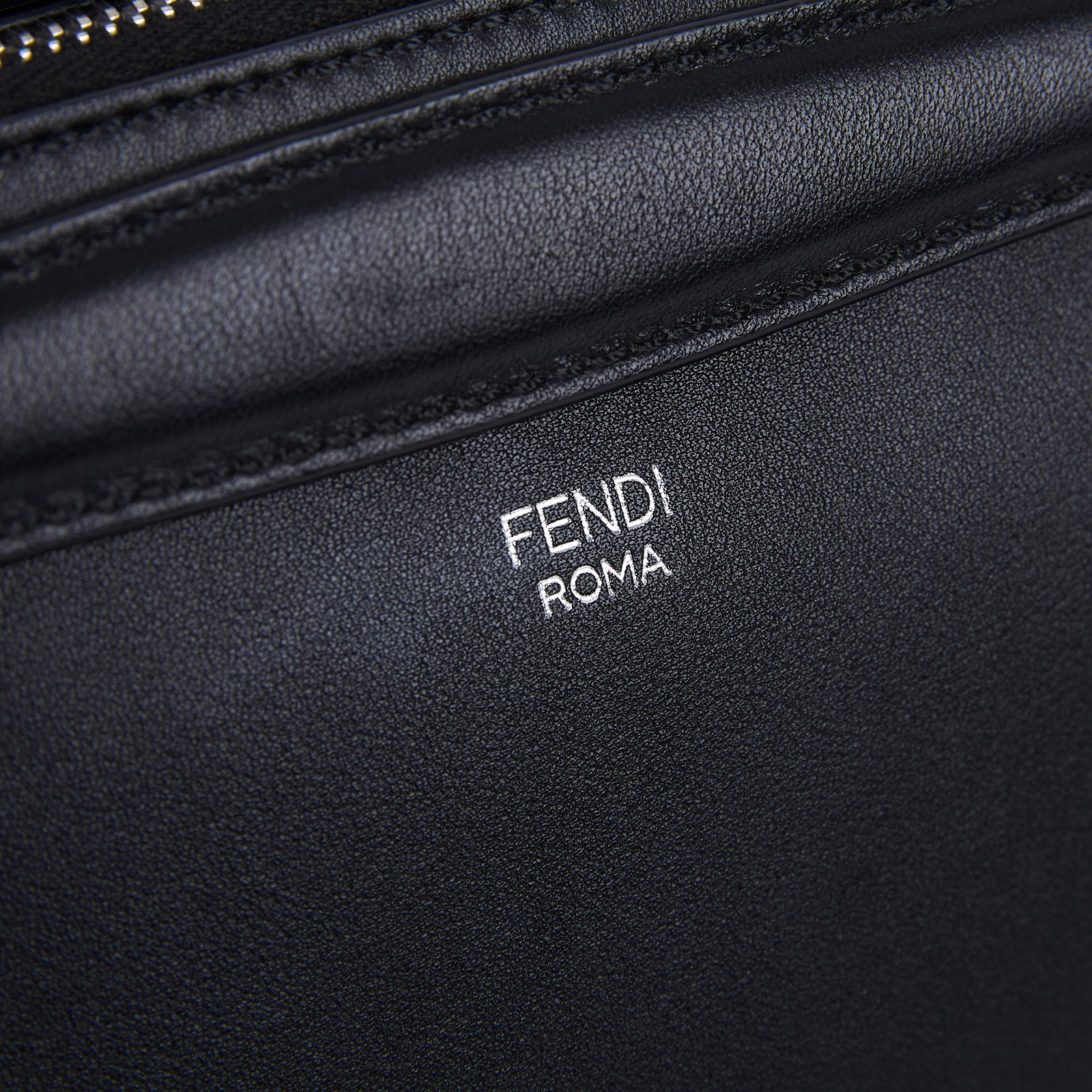 芬迪 FENDI by The Way 迷你 皮革 波士頓包 8BL1241D5 黑BY THE WAY 防塵袋