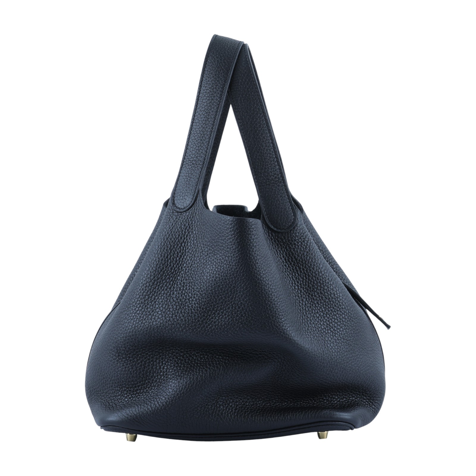 愛馬仕 Hermes Picotin Lock 22 菜籃子包 PT22 Z刻 黑金PICOTIN22 防塵袋/鎖組