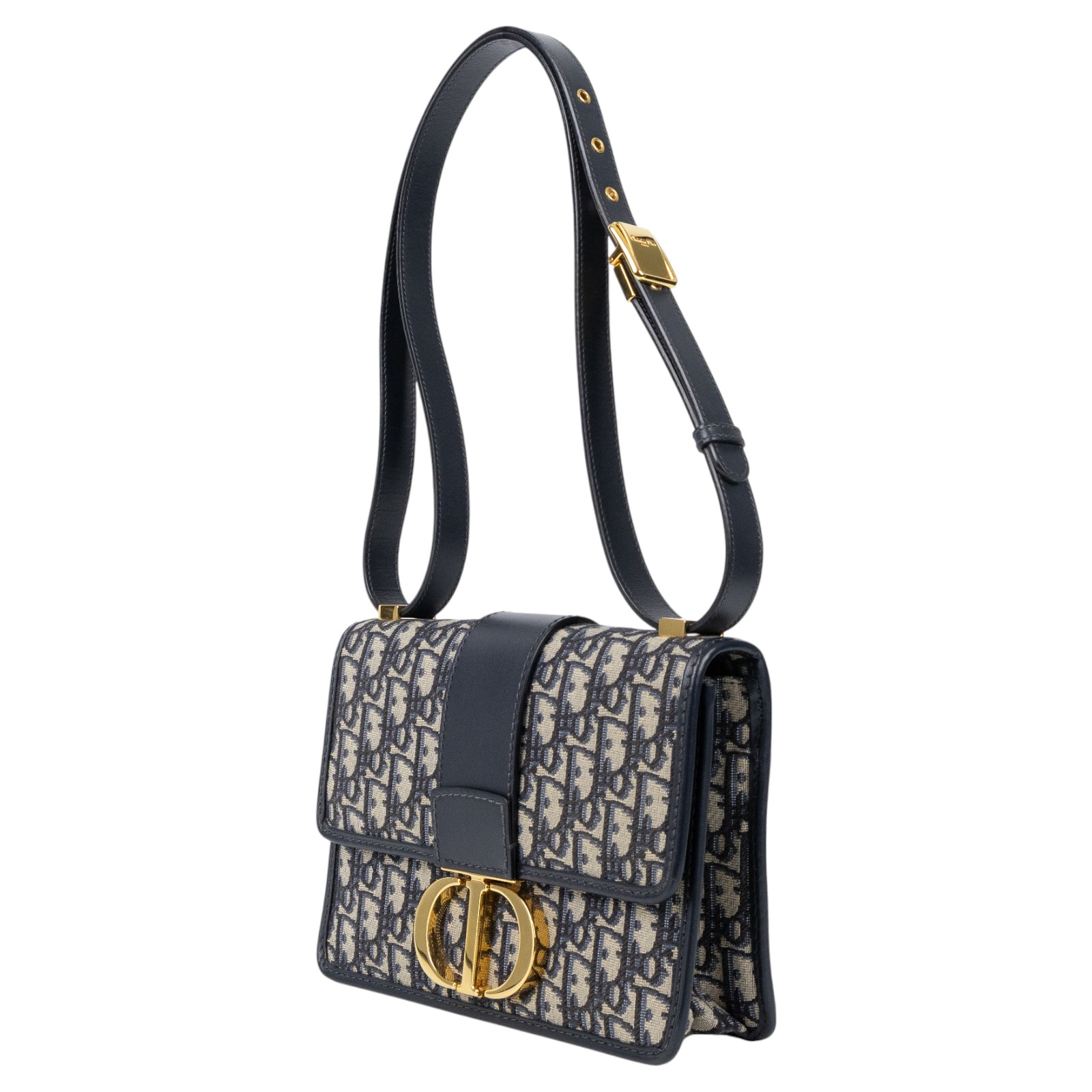 迪奧 CHRISTIAN DIOR 30 Montaigne 包 M9203UTZQ 黑老花蒙田30 保證卡