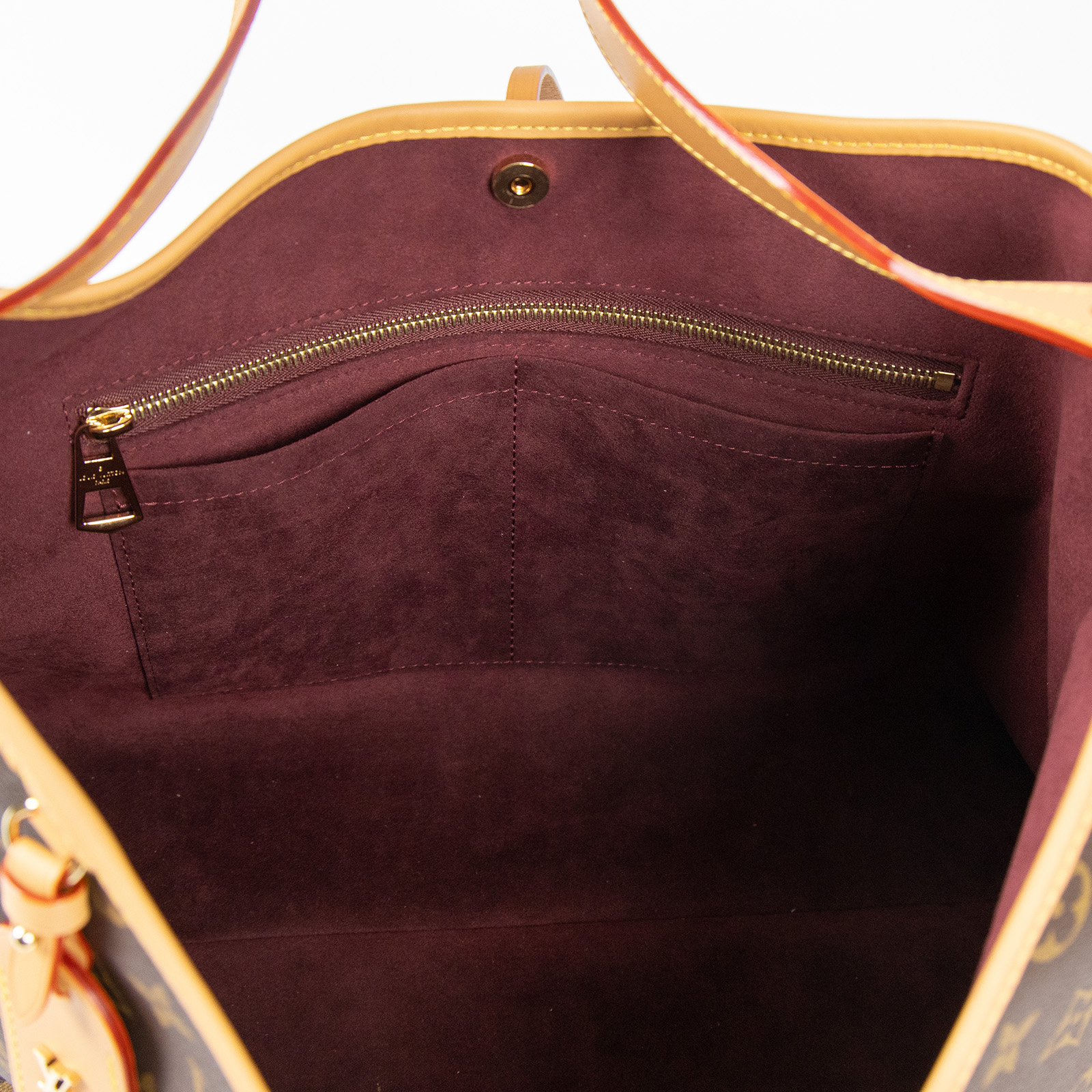 路易威登 LOUIS VUITTON CarryAll MM 原花 肩背包 M46197 晶片款 原花CARRYALL MM 防塵袋/內袋