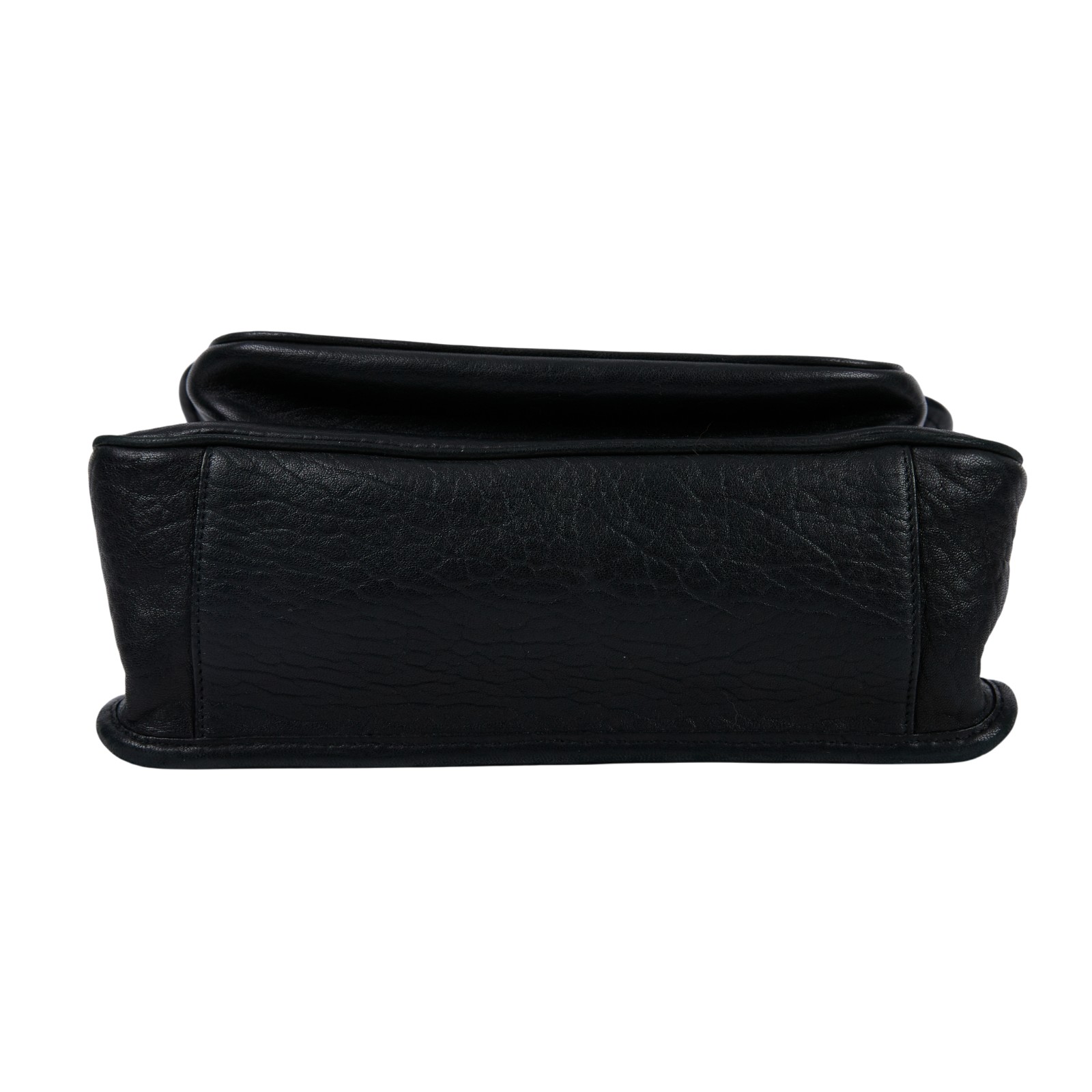 聖羅蘭 YSL SAINT LAURENT Niki 粒面小羊皮 中型 手袋 銀色五金 633178AACIA 黑NIKI粒面小羊皮 中號 防塵袋