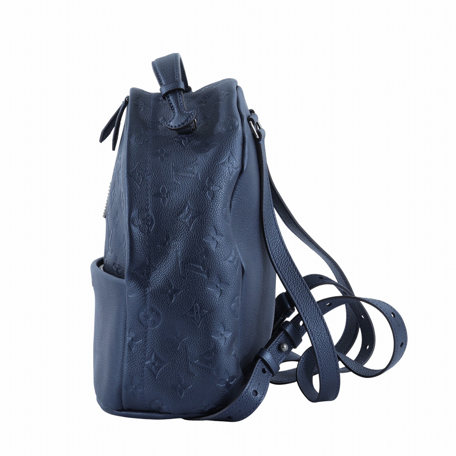 路易威登 LOUIS VUITTON Sorbonne 後背包 M43741 珠光藍sorbonne flower pins後背包 防塵袋