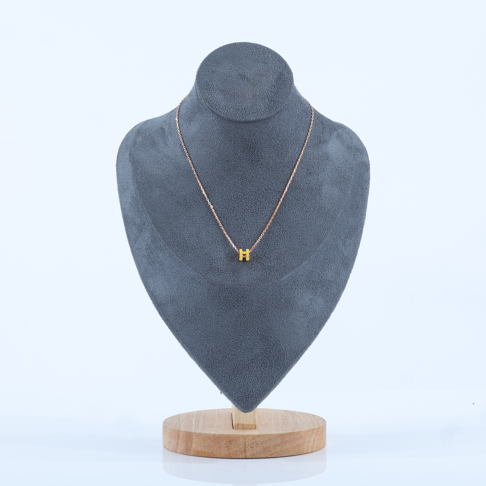 愛馬仕 Hermes Mini Pop H 墜飾 那不勒斯黃色 H147992FOB1 /  防塵袋/台灣購買證明影本/原廠盒子