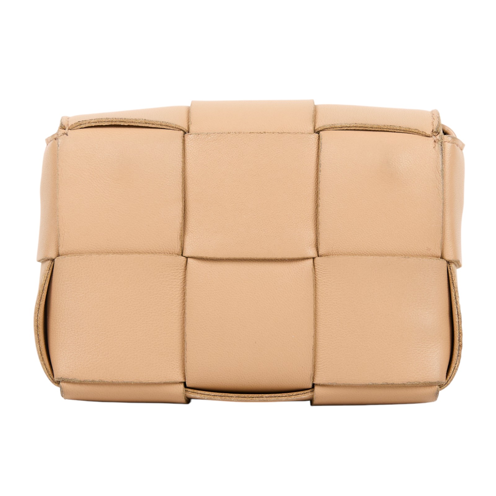 寶緹嘉 BOTTEGA VENETA Cassette 斜背包 666688VMAY 奶茶CANDY CASSETTE 無附屬品