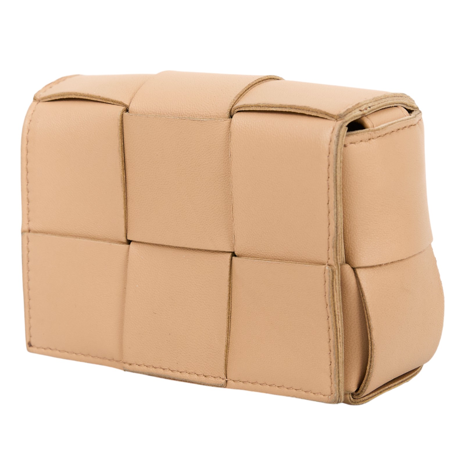 寶緹嘉 BOTTEGA VENETA Cassette 斜背包 666688VMAY 奶茶CANDY CASSETTE 無附屬品