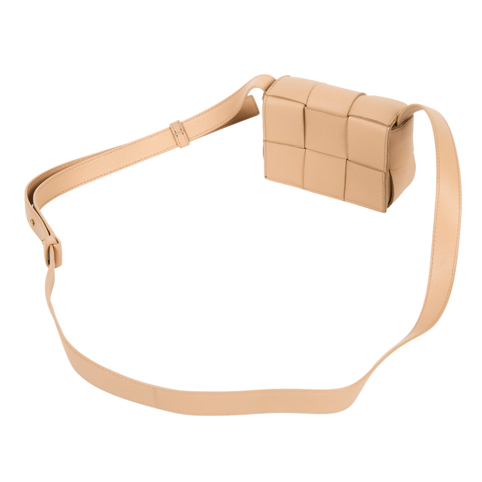 寶緹嘉 BOTTEGA VENETA Cassette 斜背包 666688VMAY 奶茶CANDY CASSETTE 無附屬品