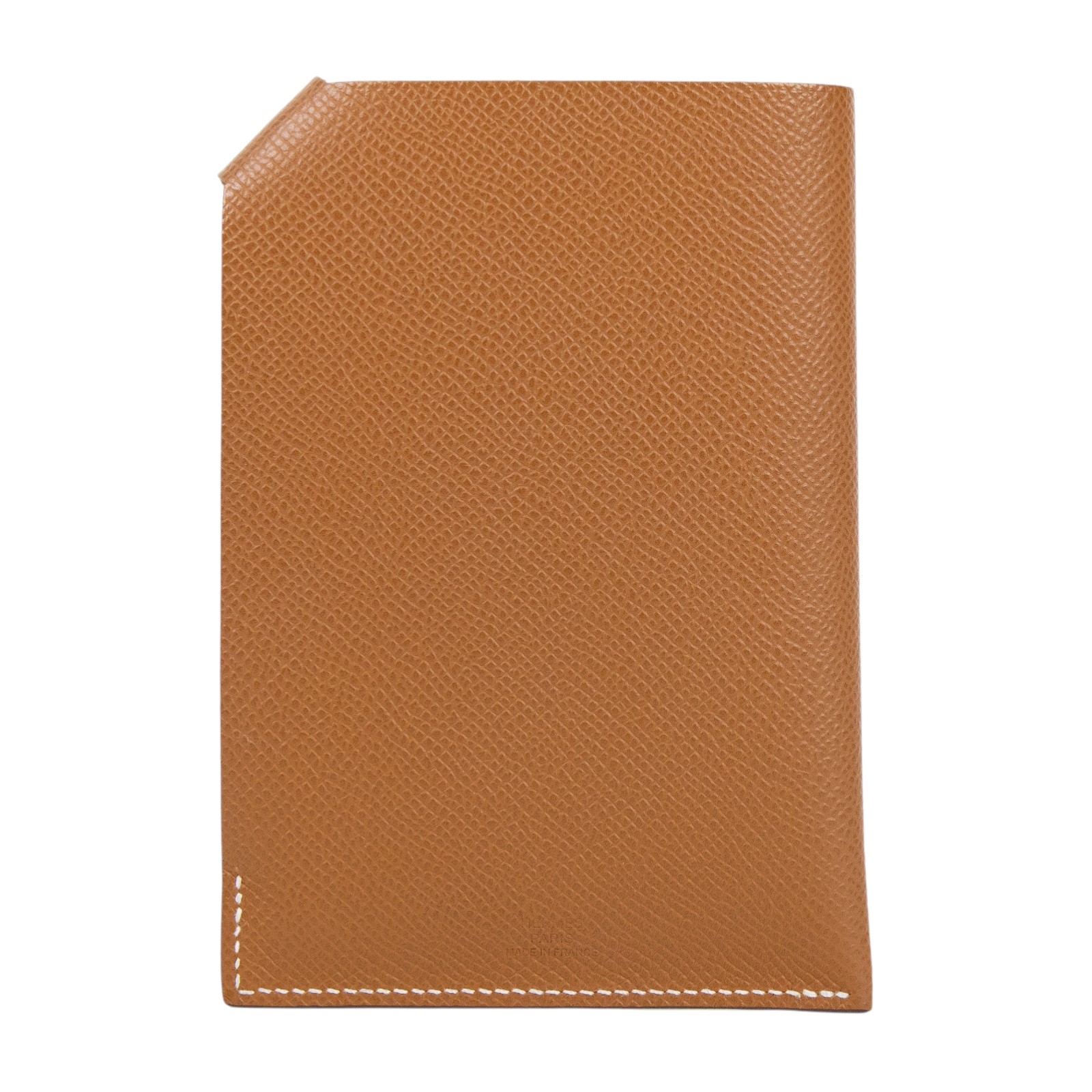 愛馬仕 Hermes Tarmac 護照夾 H057946CK37 W刻 金棕護照套 原廠盒子