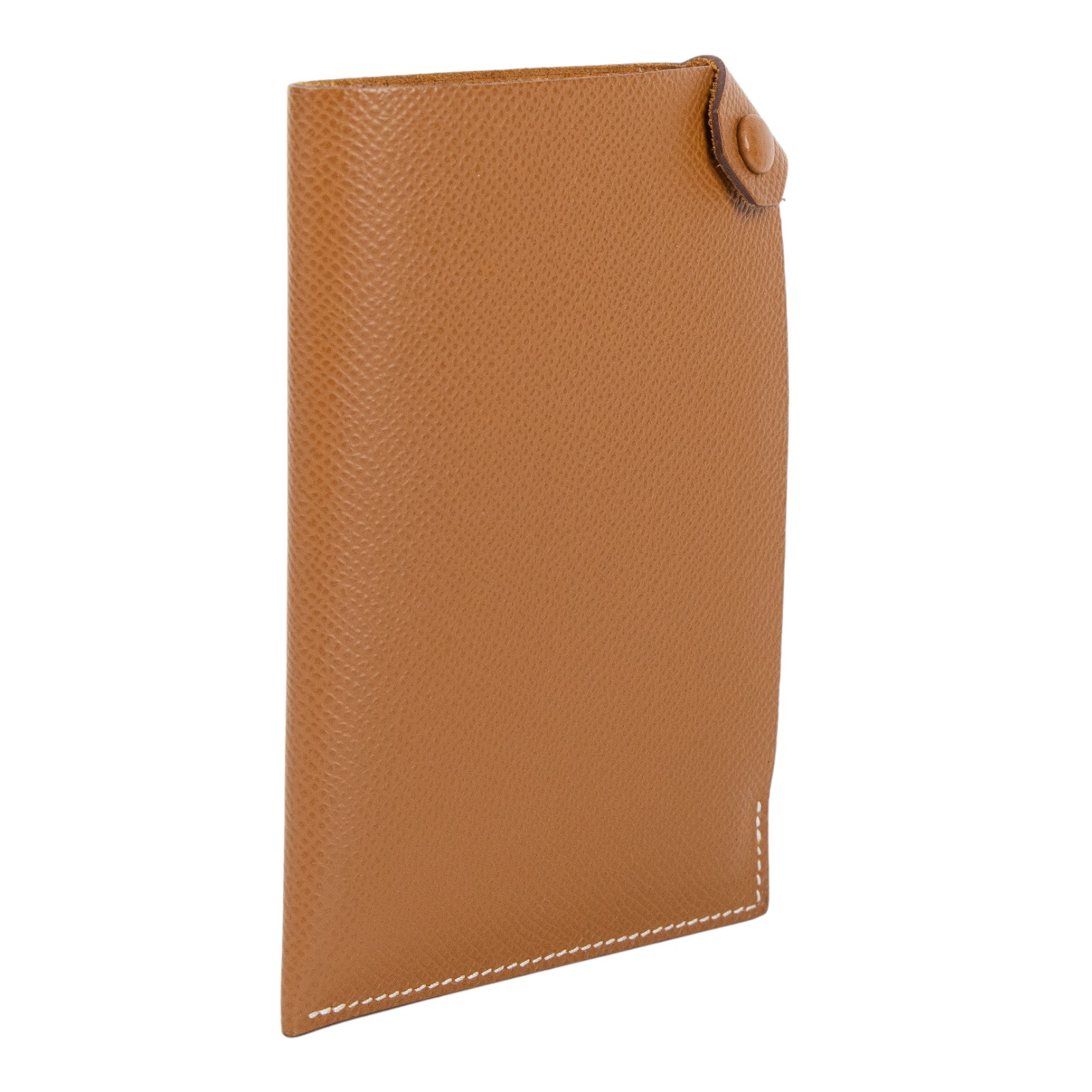 愛馬仕 Hermes Tarmac 護照夾 H057946CK37 W刻 金棕護照套 原廠盒子