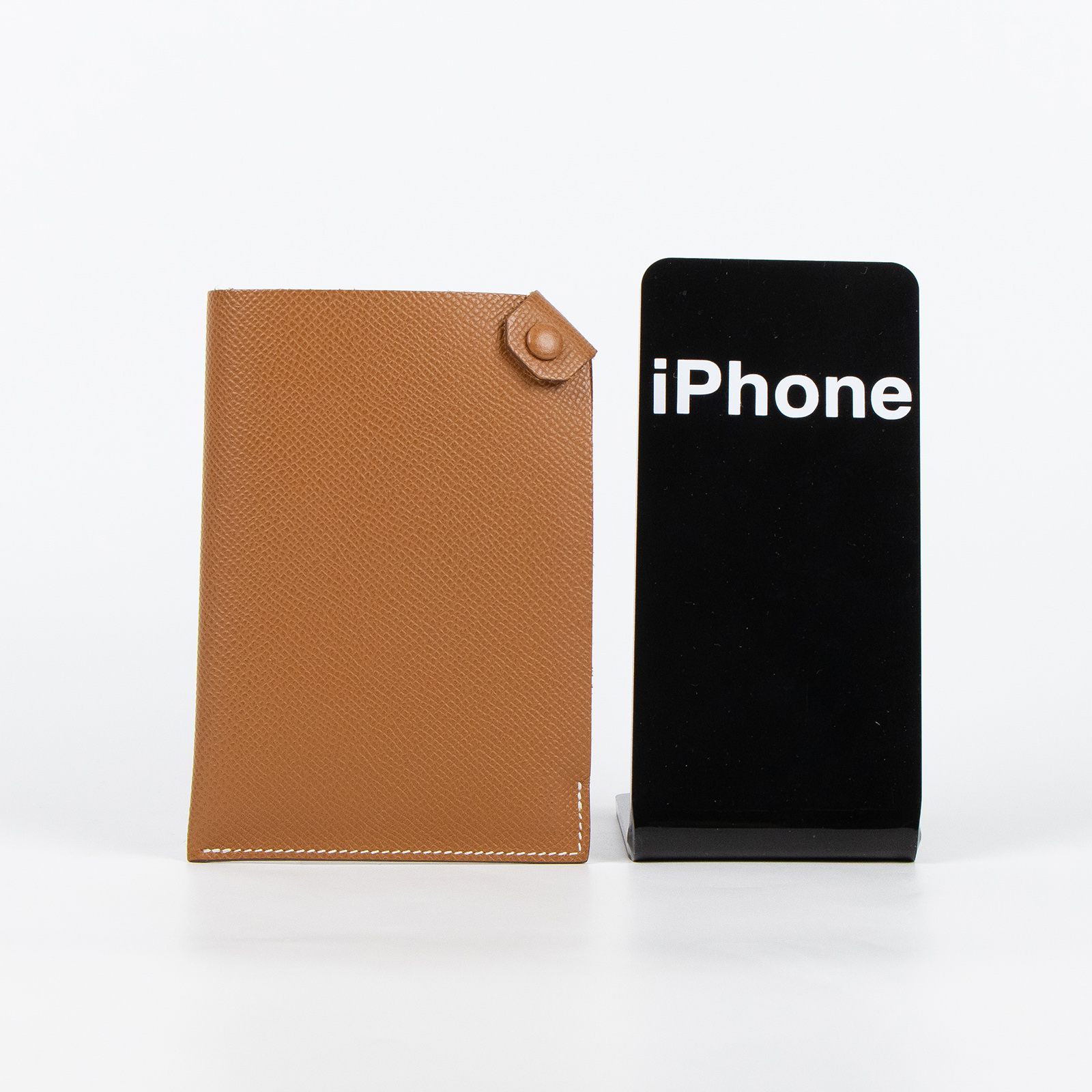 愛馬仕 Hermes Tarmac 護照夾 H057946CK37 W刻 金棕護照套 原廠盒子