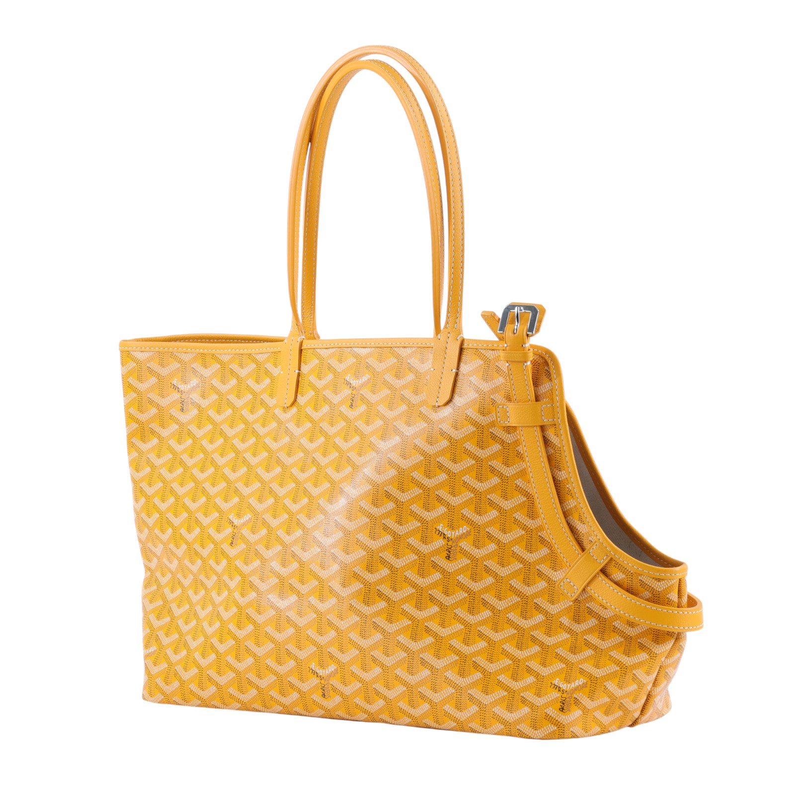 高雅德 GOYARD Chien Gris bag 寵物提包 CHIENGPMLTY 黃CYAN GURI寵物專用手袋 防塵袋