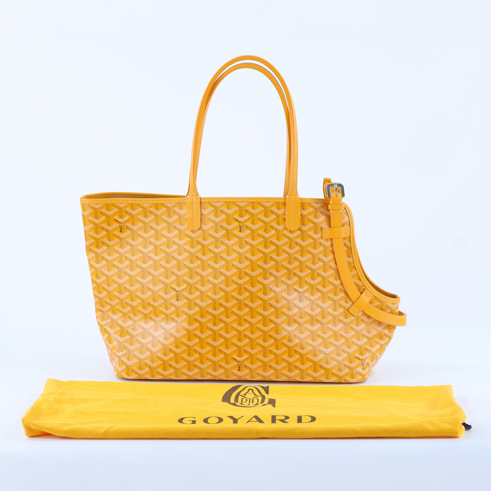 高雅德 GOYARD Chien Gris bag 寵物提包 CHIENGPMLTY 黃CYAN GURI寵物專用手袋 防塵袋