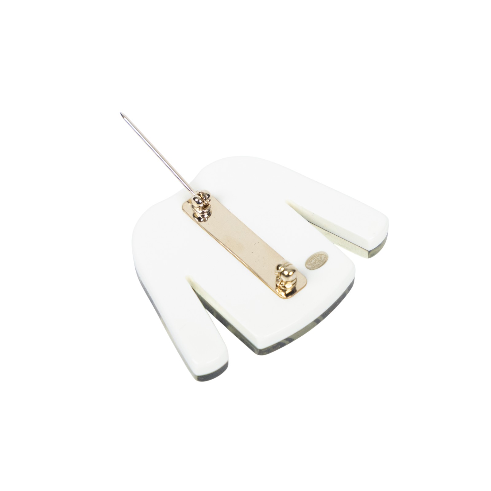 香奈兒 CHANEL 胸針 AB1261 Y47619D19 P 黑外套胸針 原廠盒子/購買證明影本