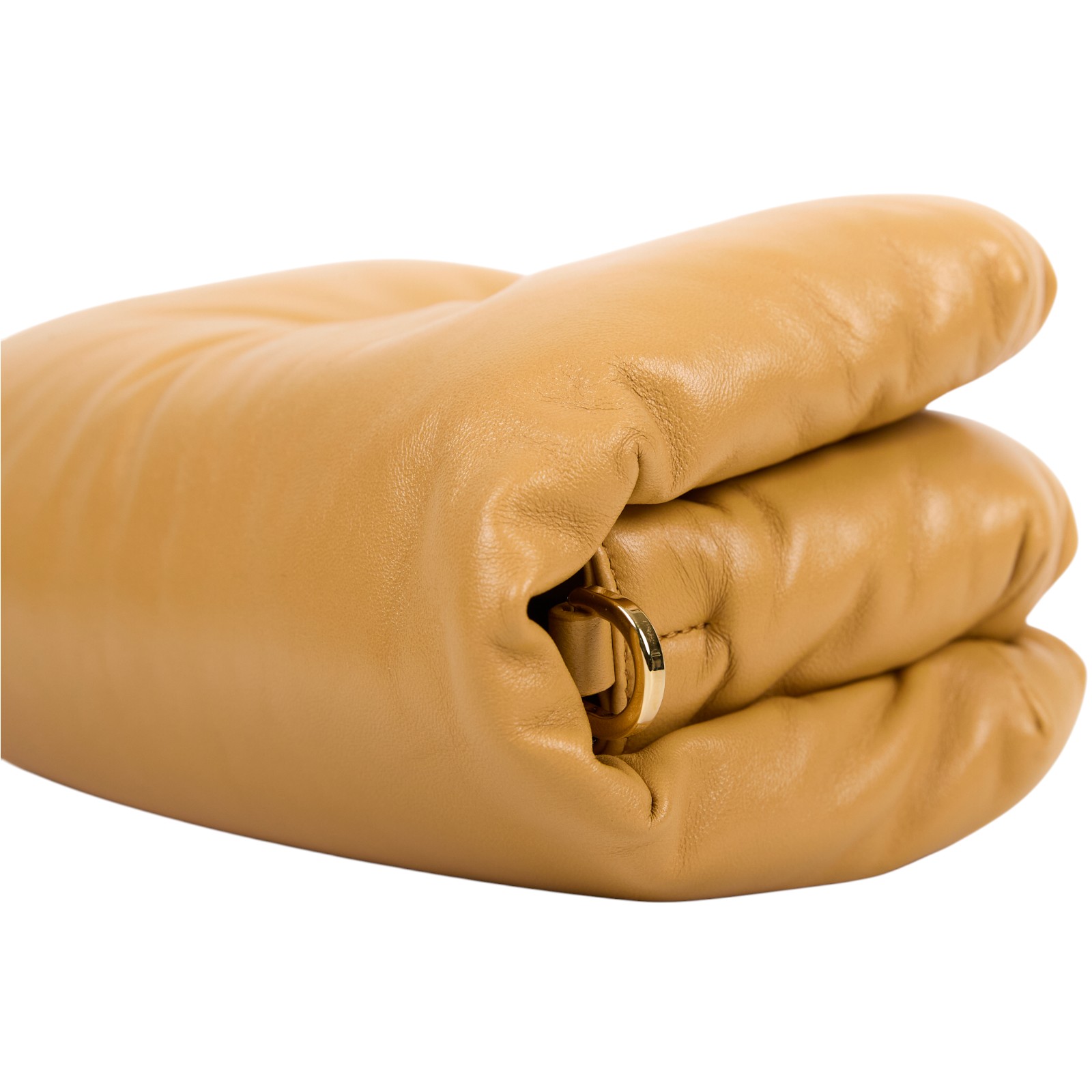 羅意威 LOEWE Mini Goya Puffer bag A896W56X01 薑黃GOYA PUFFER MINI 防塵袋/背帶