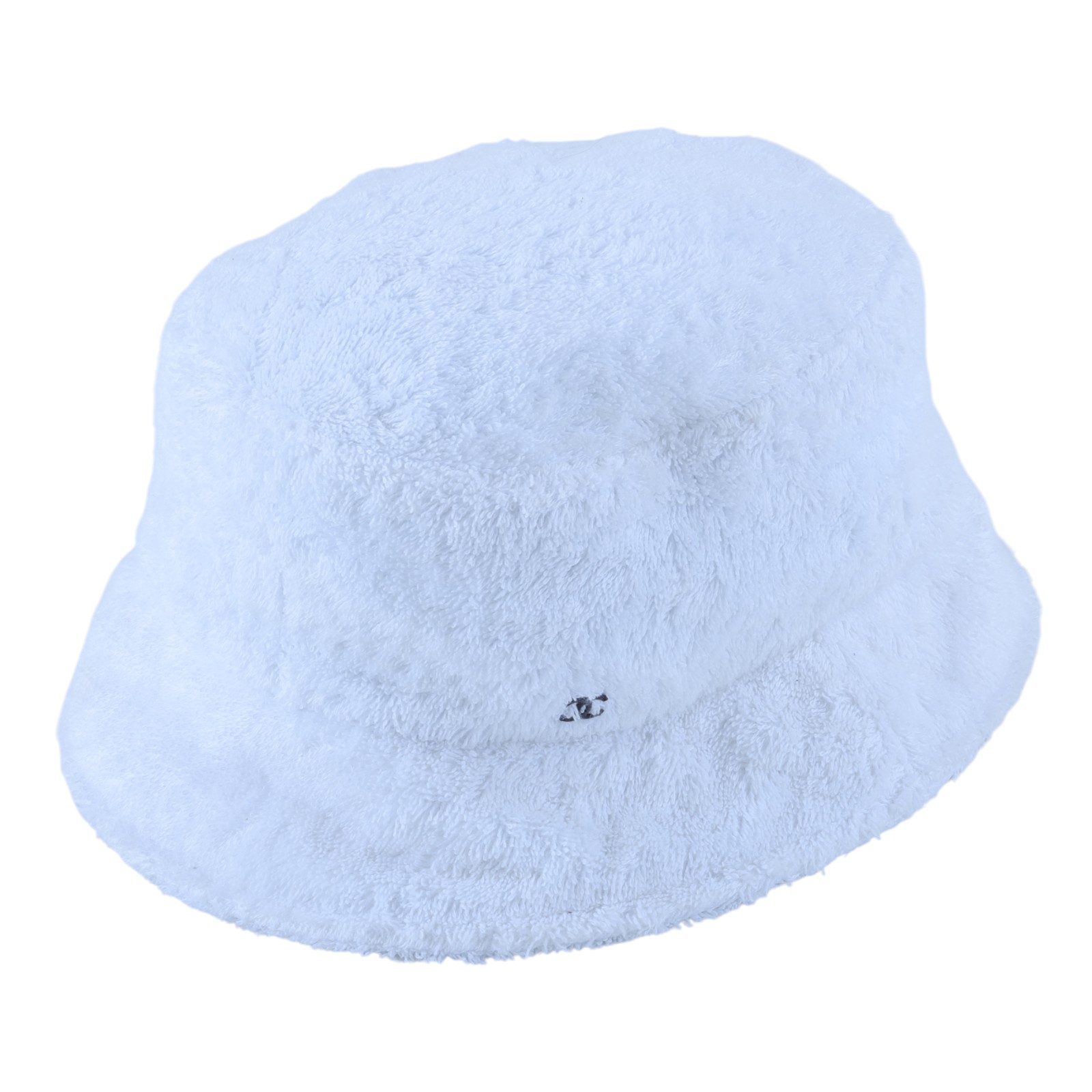 香奈兒 CHANEL CC 漁夫帽  白毛毛漁夫帽 防塵袋