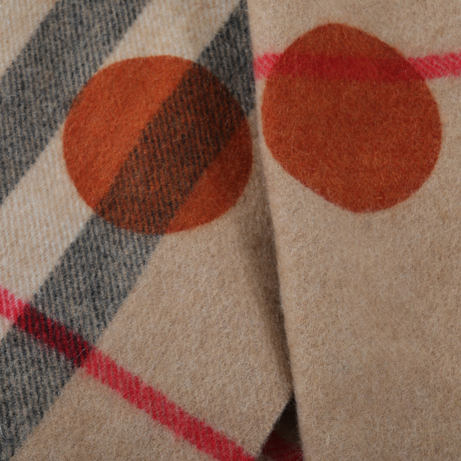 博柏利 BURBERRY 喀什米爾羊毛 圍巾  格紋圍巾 無附屬品