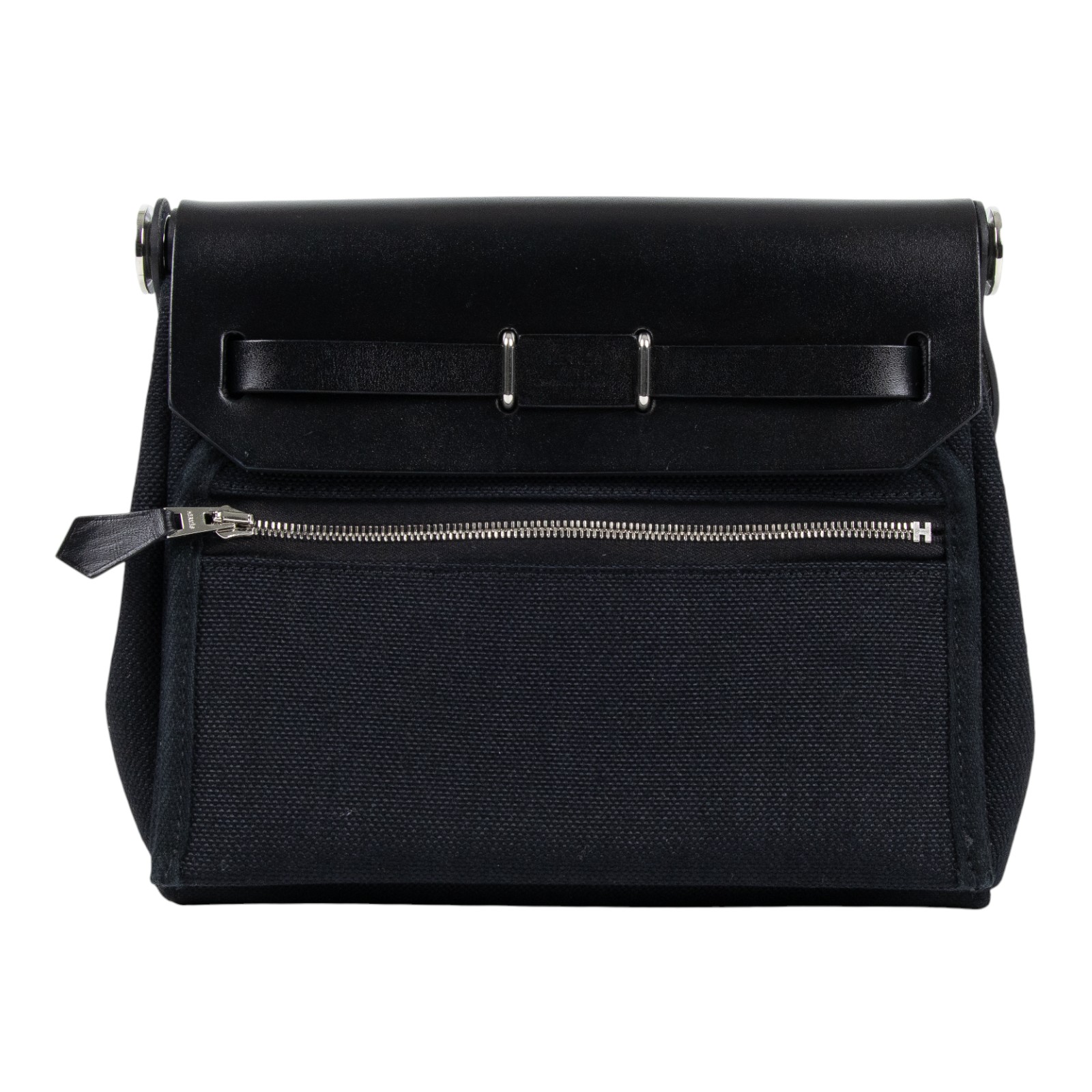 愛馬仕 Hermes Herbag Zip 20 HER20 W刻 黑HERBAG20 無附屬品