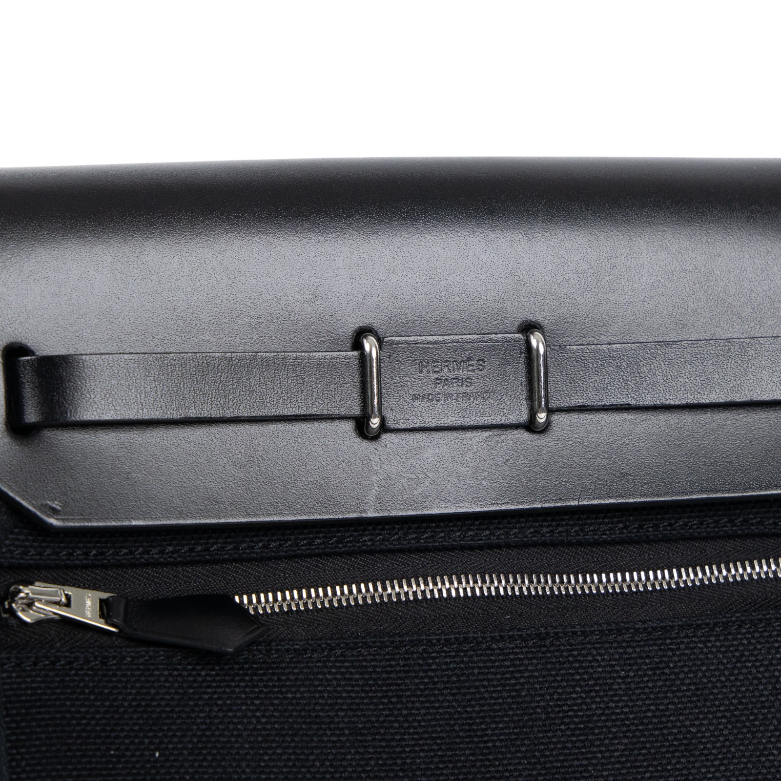 愛馬仕 Hermes Herbag Zip 20 HER20 W刻 黑HERBAG20 無附屬品