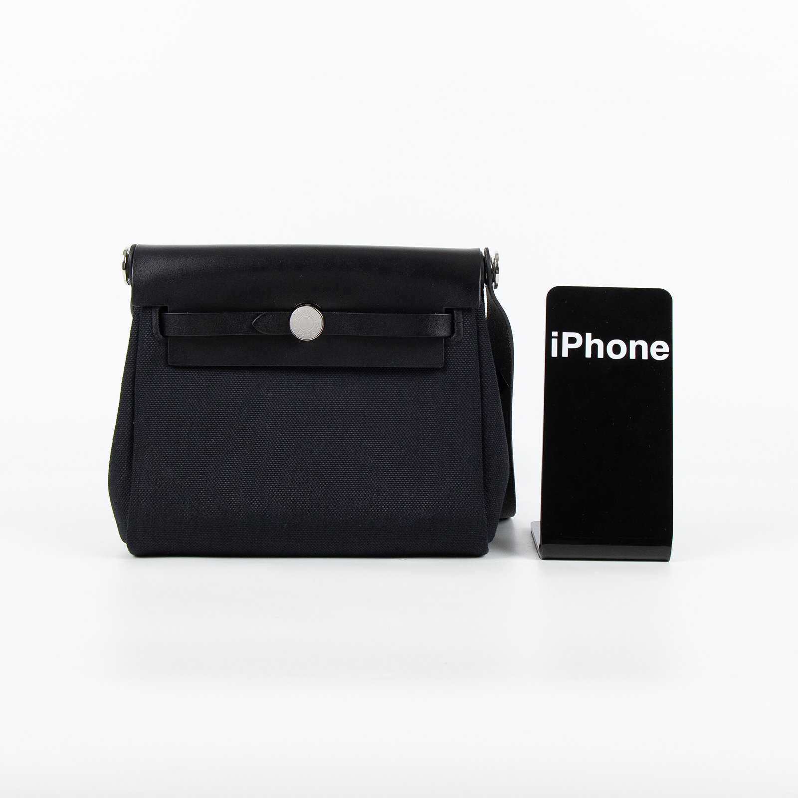 愛馬仕 Hermes Herbag Zip 20 HER20 W刻 黑HERBAG20 無附屬品