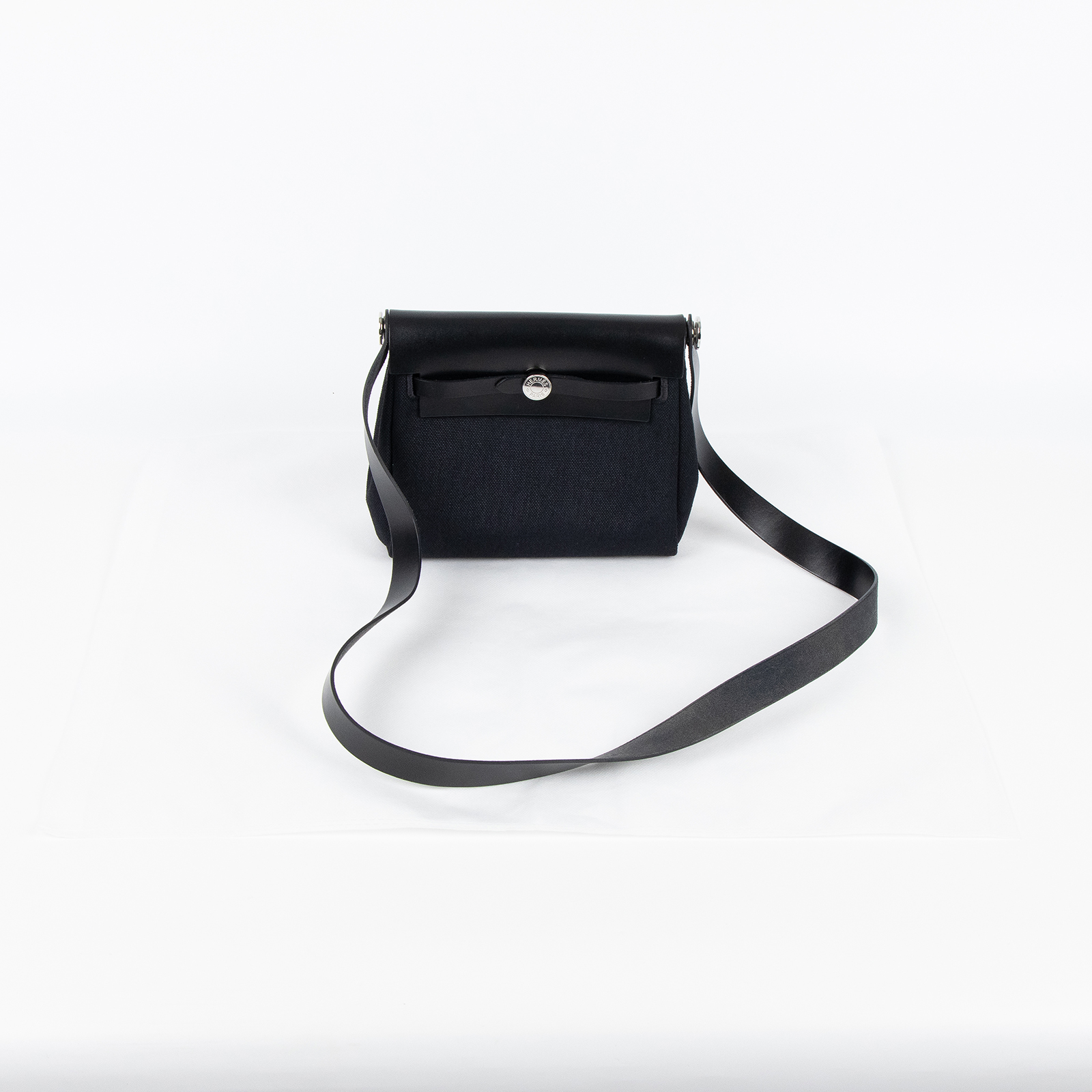 愛馬仕 Hermes Herbag Zip 20 HER20 W刻 黑HERBAG20 無附屬品