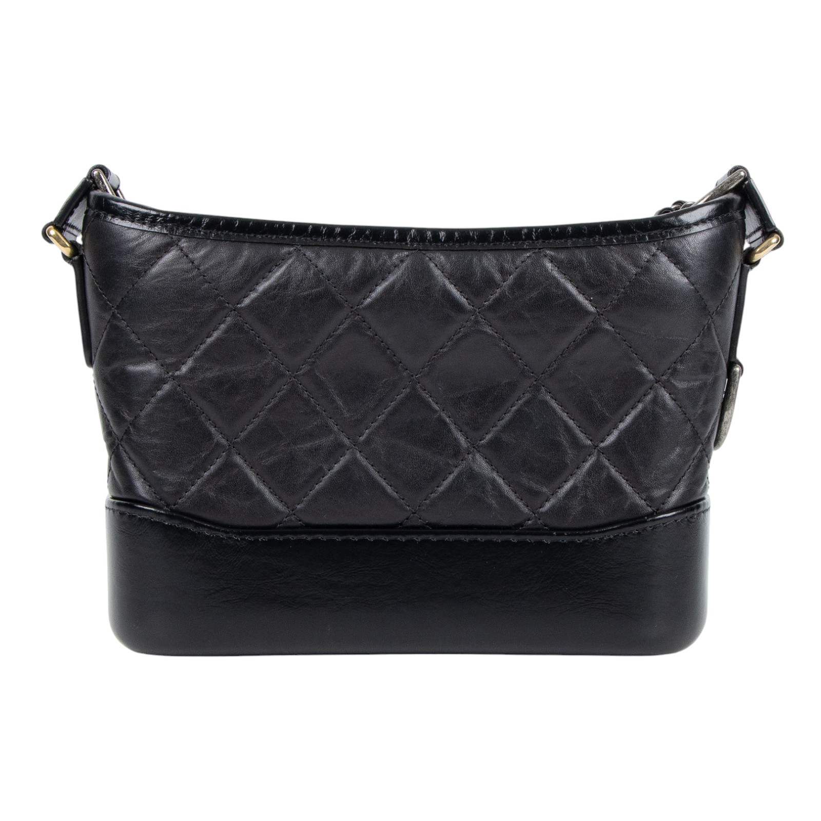 香奈兒 CHANEL 流浪包 小型 A91810 28開 黑流浪包 小 防塵袋/原廠盒子