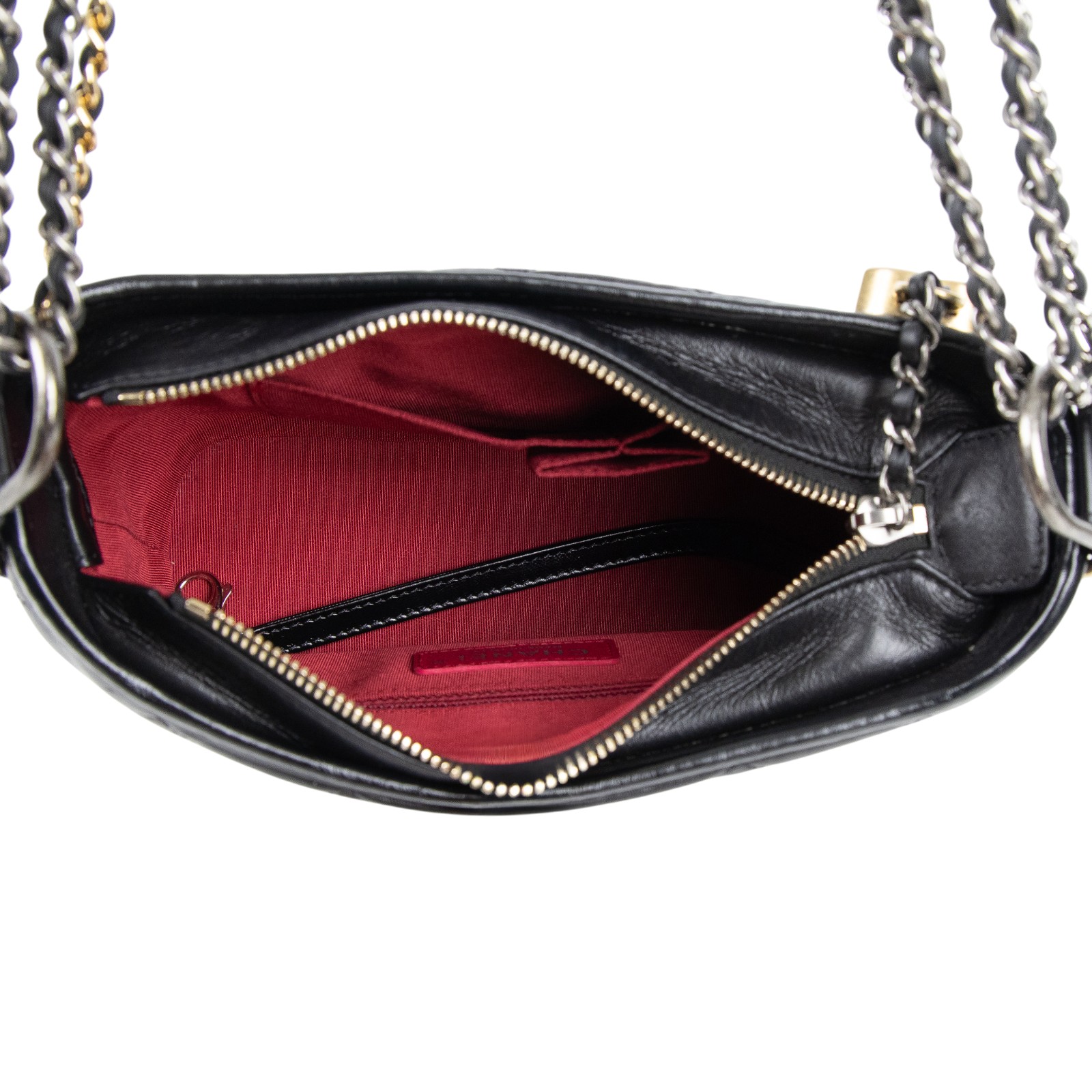 香奈兒 CHANEL 流浪包 小型 A91810 28開 黑流浪包 小 防塵袋/原廠盒子