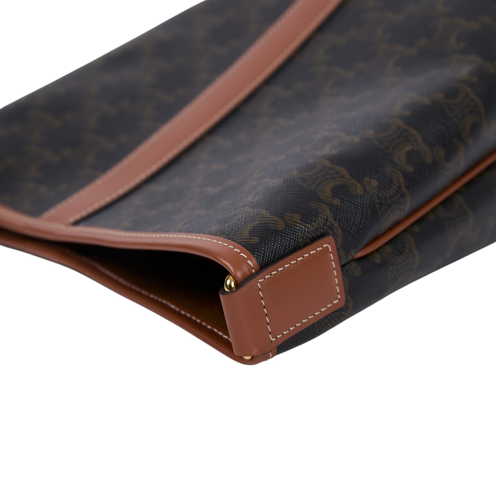 思琳 CELINE Triomphe帆布 小型 Bucket 肩背 水桶包 191442CAS  原廠盒子/購買證明/防塵袋