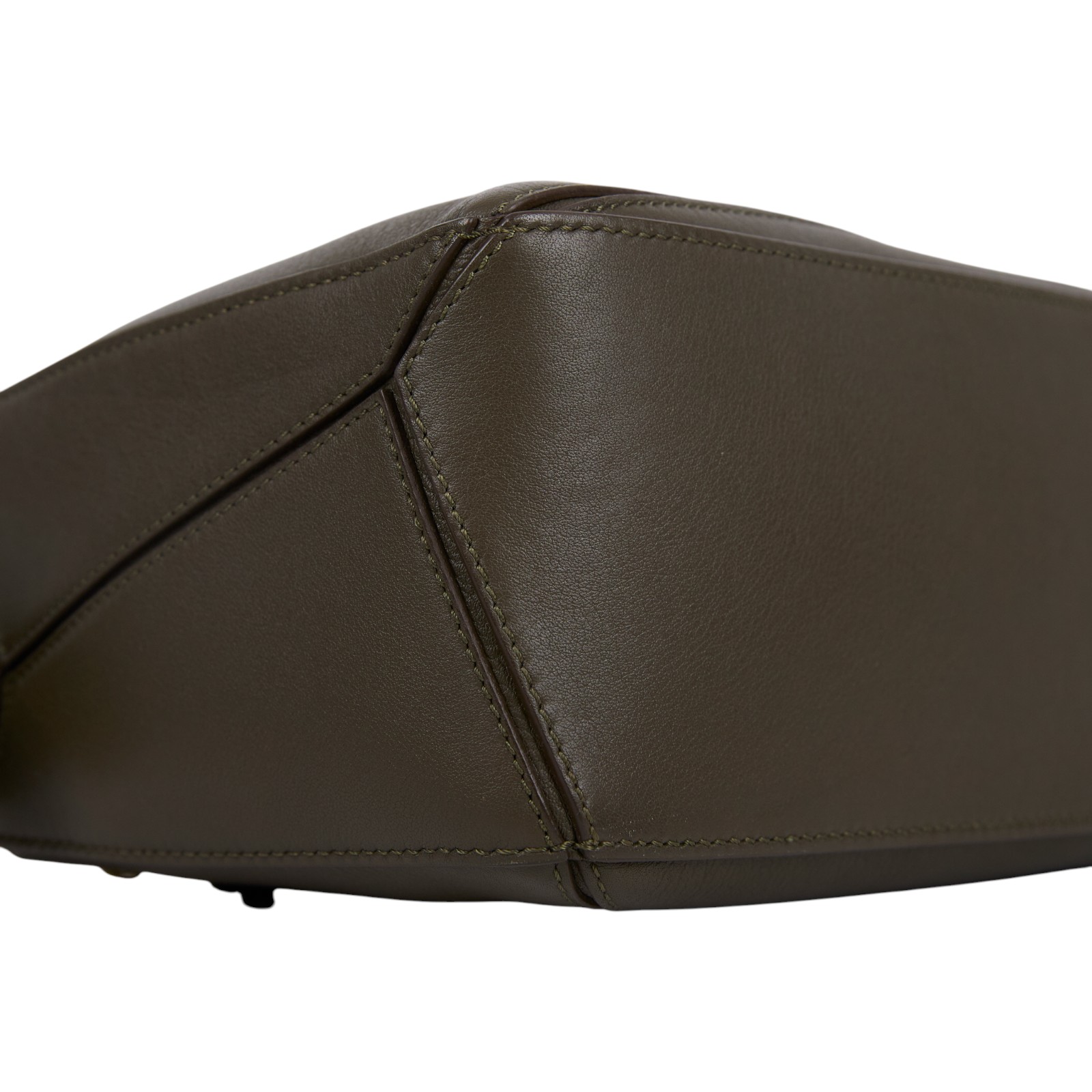 羅意威 LOEWE Small Puzzle bag 肩背 斜背包 322.30.S21 深綠PUZZLE SMALL 原廠盒子/防塵袋