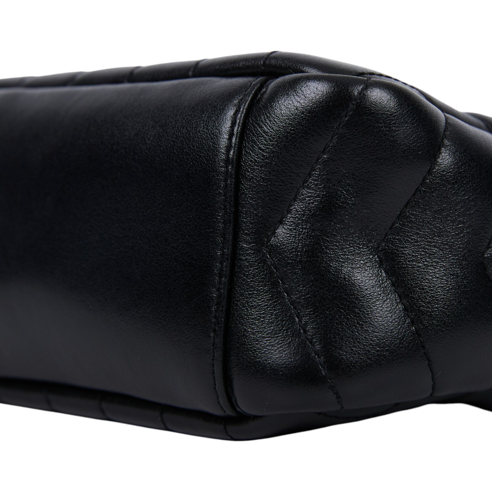 聖羅蘭 YSL SAINT LAURENT Loulou Bowling Mini 肩背包 457588 黑LOULOU BOWLING 防塵袋