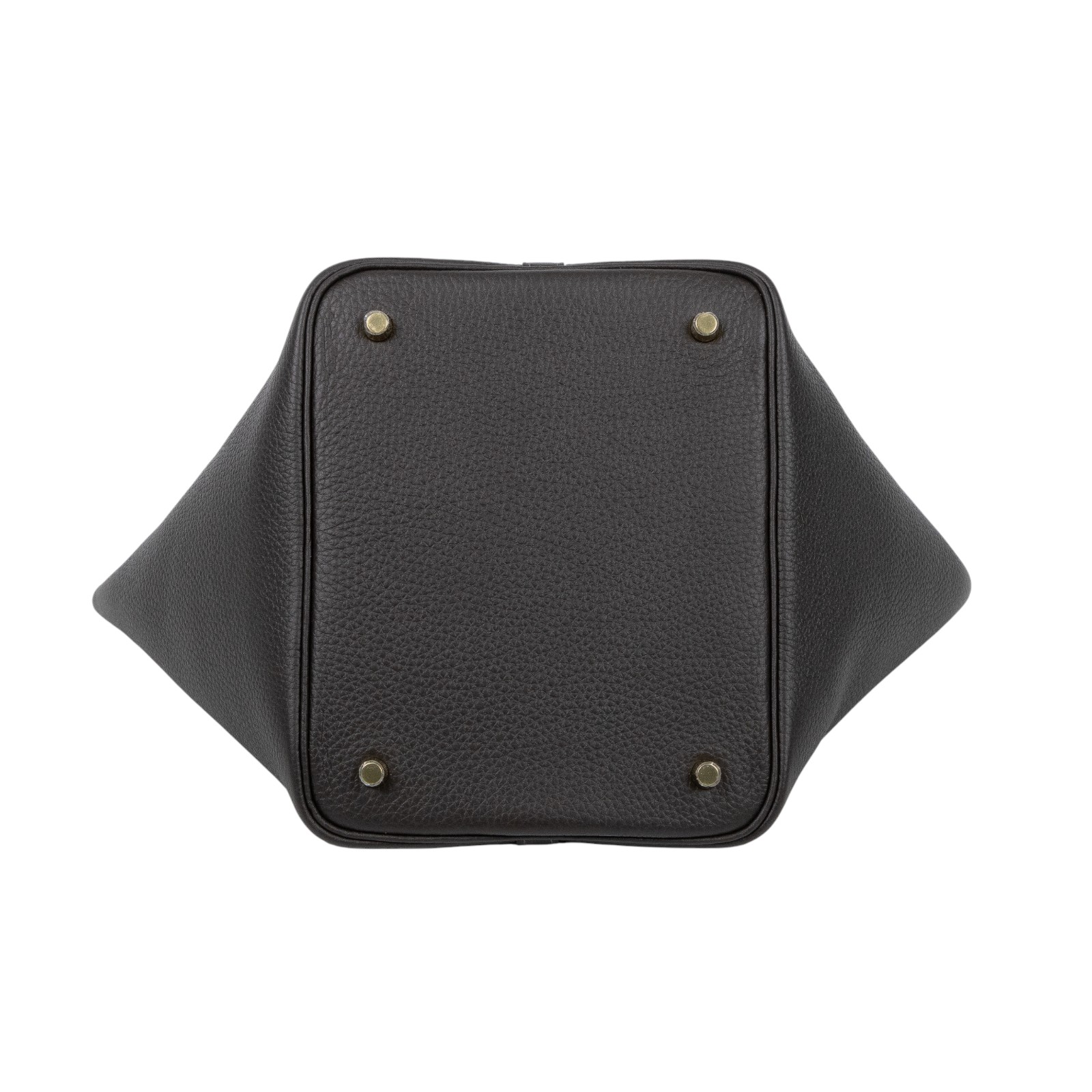 愛馬仕 Hermes Picotin Lock 22 菜籃子包 金色五金 烏木色 H060991CC46 /U刻  防塵袋/鎖組/國外購買證明