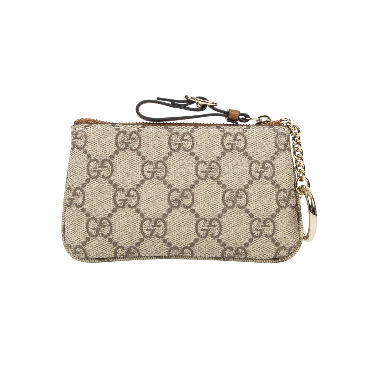 古馳 GUCCI GG Emblem 拉鍊 鑰匙包 ‎819113 FAD6L G紋拉鍊鑰匙包 無附屬品