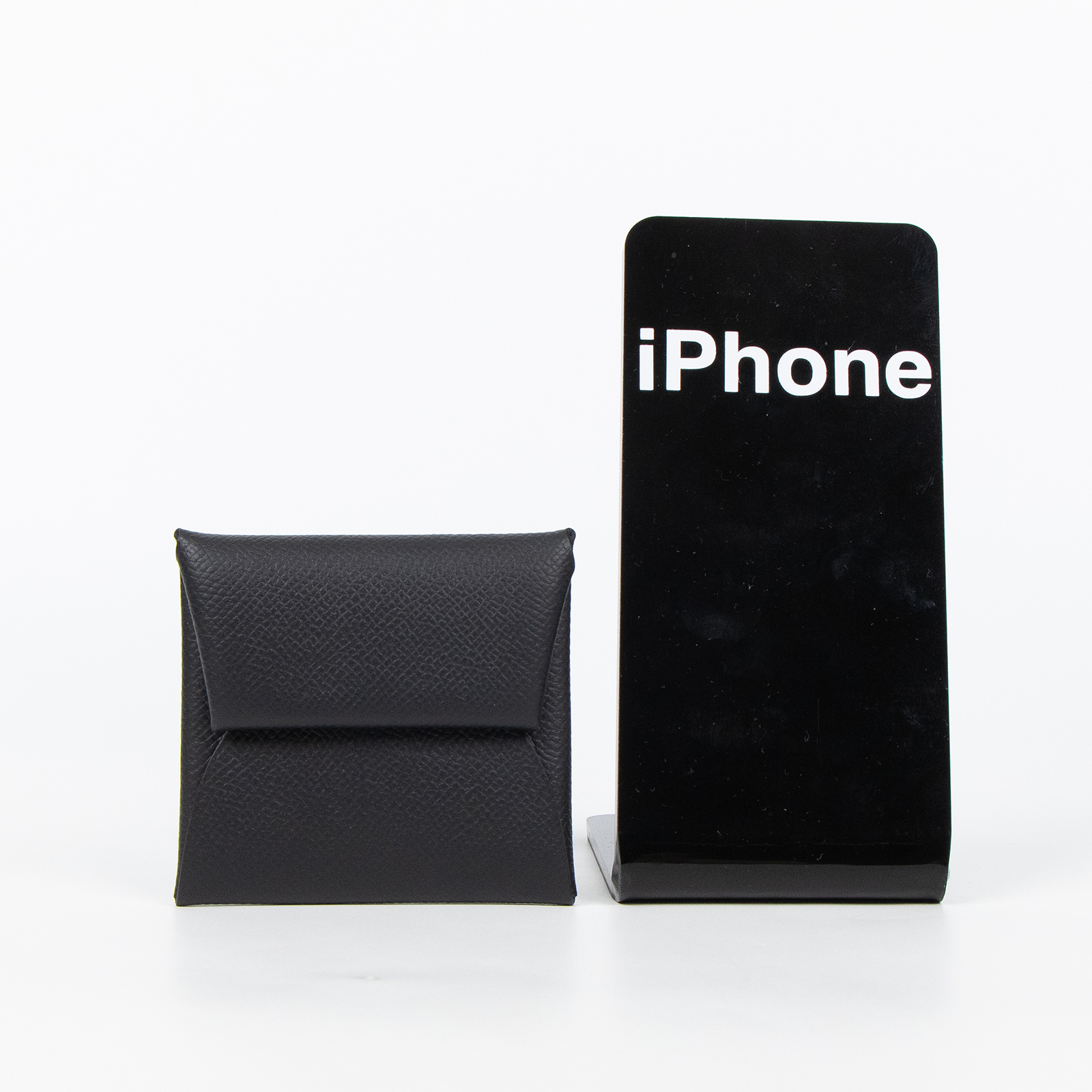 愛馬仕 Hermes Bastia 零錢包 BASTIA B刻 黑BASTIA 無附屬品