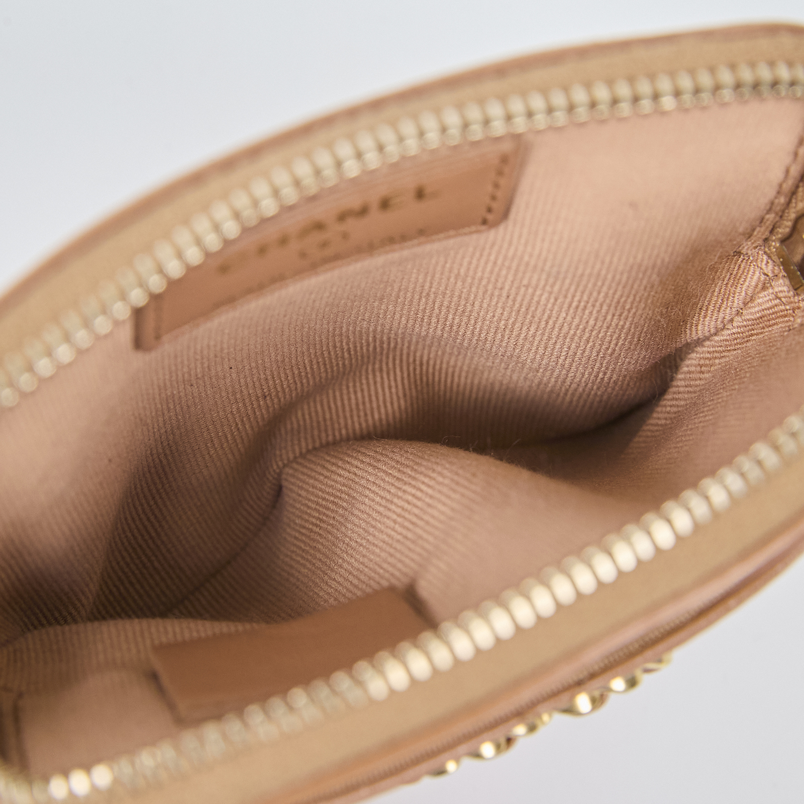 香奈兒 CHANEL 19 菱格紋 拉鍊零錢包 AP2086 晶片款 焦糖19吐司零錢包 原廠盒子/防塵袋