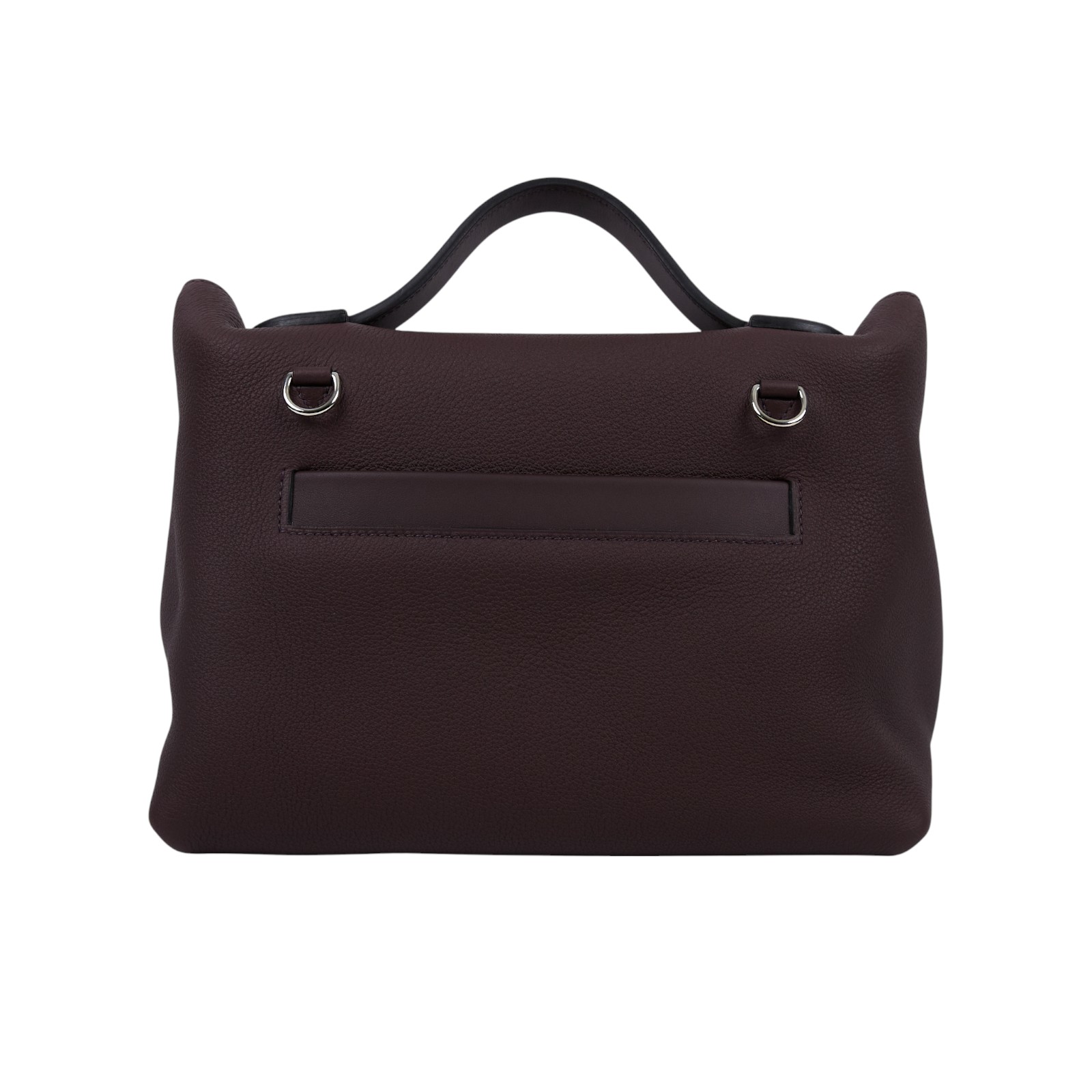 愛馬仕 Hermes 24/24 29 手提包 銀色五金 馬鞍紅色 H075240CKBE /  原廠盒子/防塵袋/背帶/電子購買證明影本