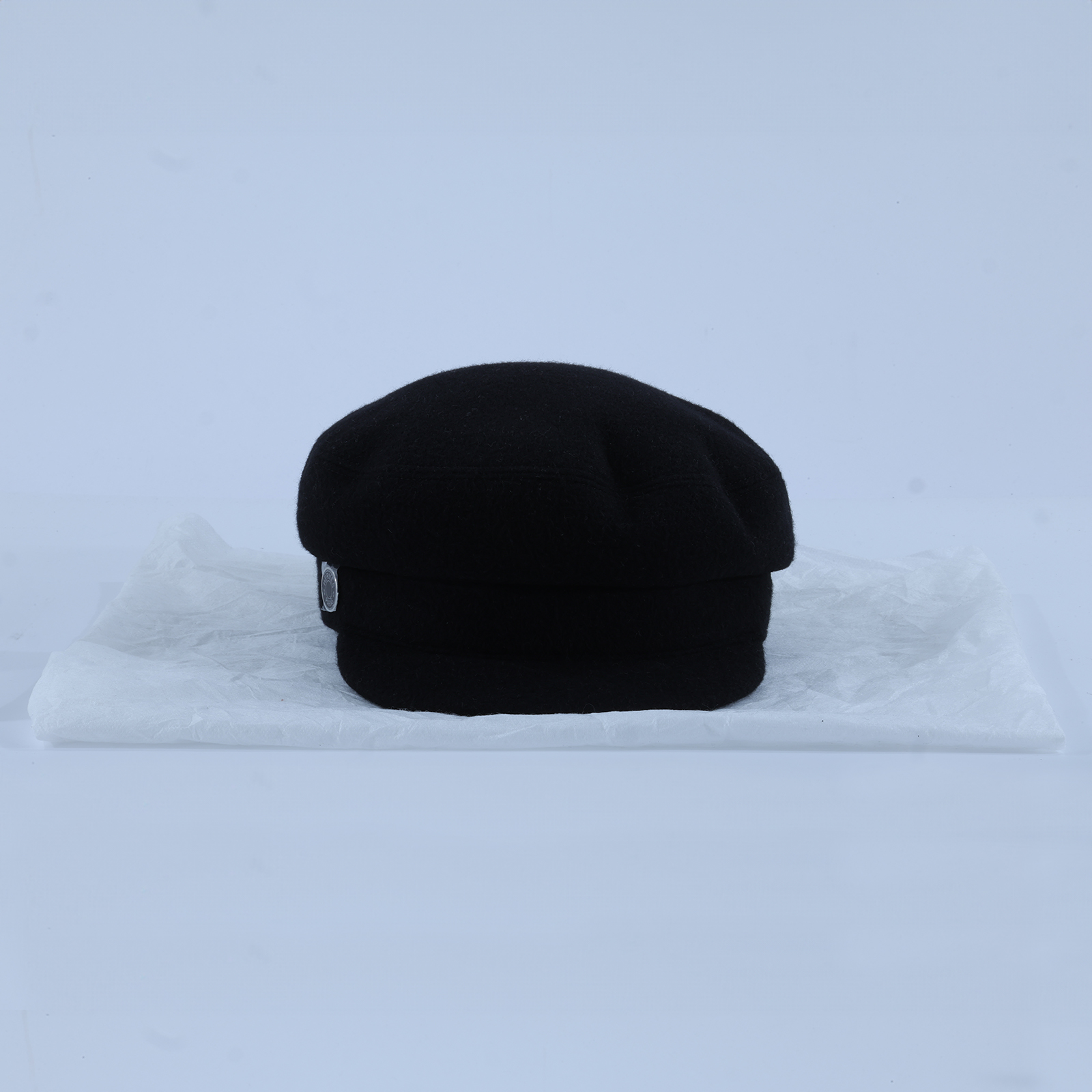 愛馬仕 Hermes Giulietta Seashell 女士休閒帽 黑色 H241066Nv0258 241066N 0258 #58  無附屬品