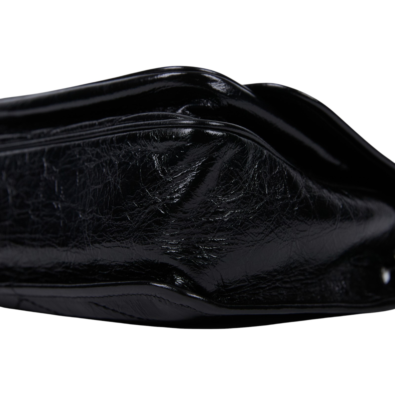 聖羅蘭 YSL SAINT LAURENT Niki 復古小牛皮 Baby 斜背 翻蓋包 6331850EN08 黑NIKI BABY 防塵袋/購買證明