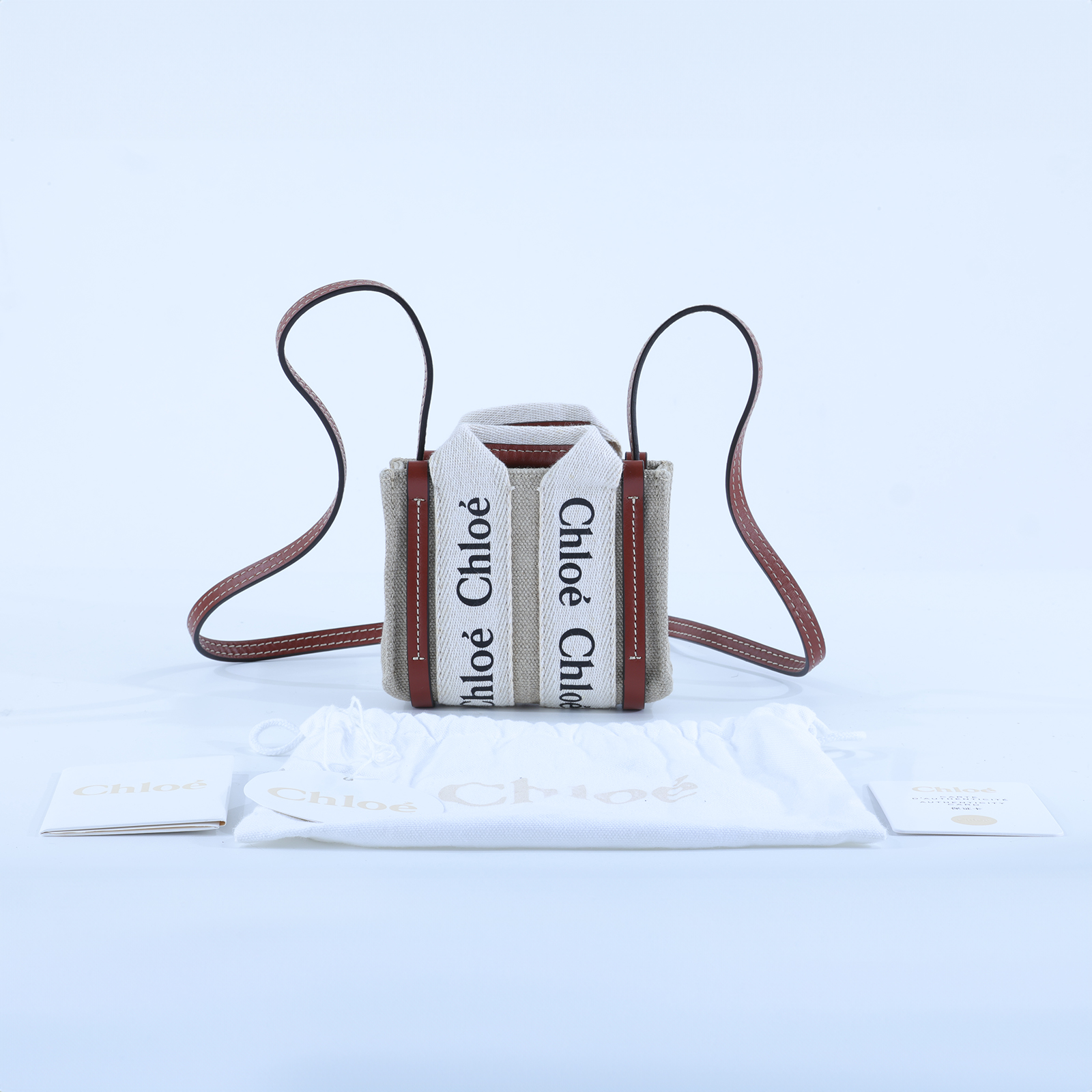 蔻依 CHLOE Nano Woody 手提包 CHC22AP235I2690U WOODY NANO 防塵袋